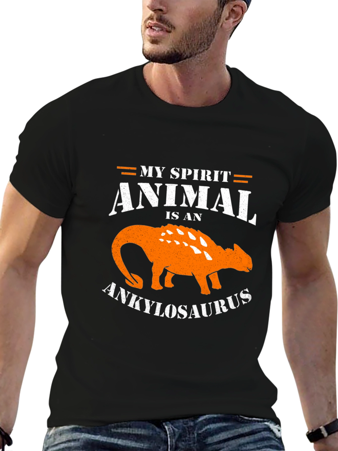 Ankylosaurus Spirit Animal Graphic T-Shirt