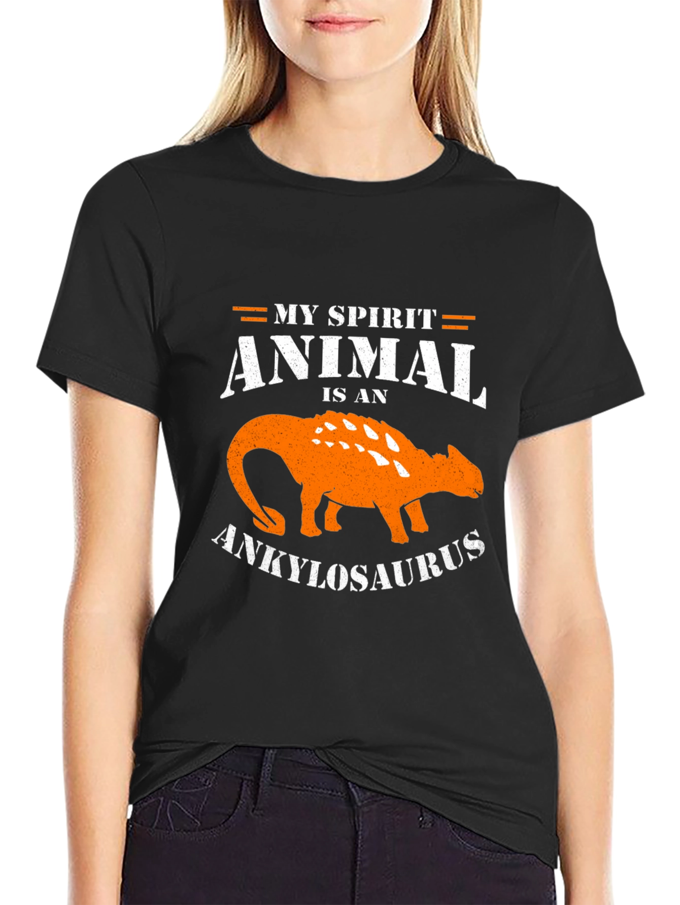 Ankylosaurus Spirit Animal Graphic T-Shirt
