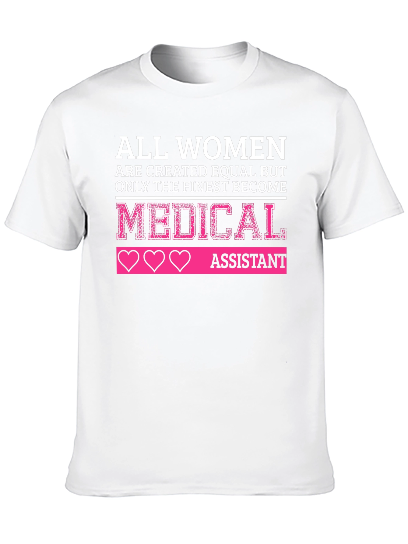 Finest Women Medical Assistant Black T-Shirt
