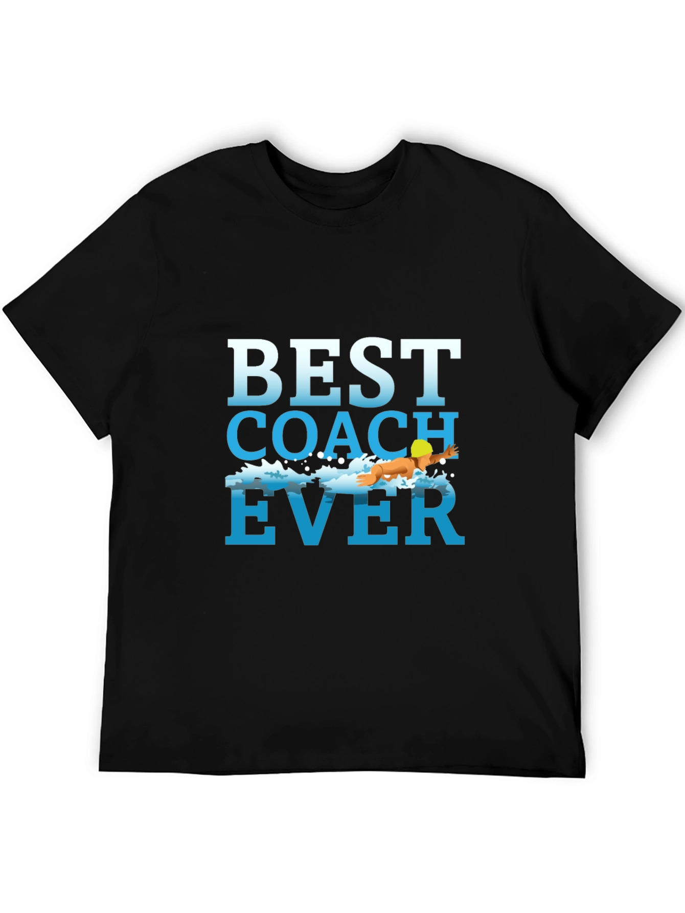 Best Coach Ever T-Shirt: Swimming Trainer Tee
