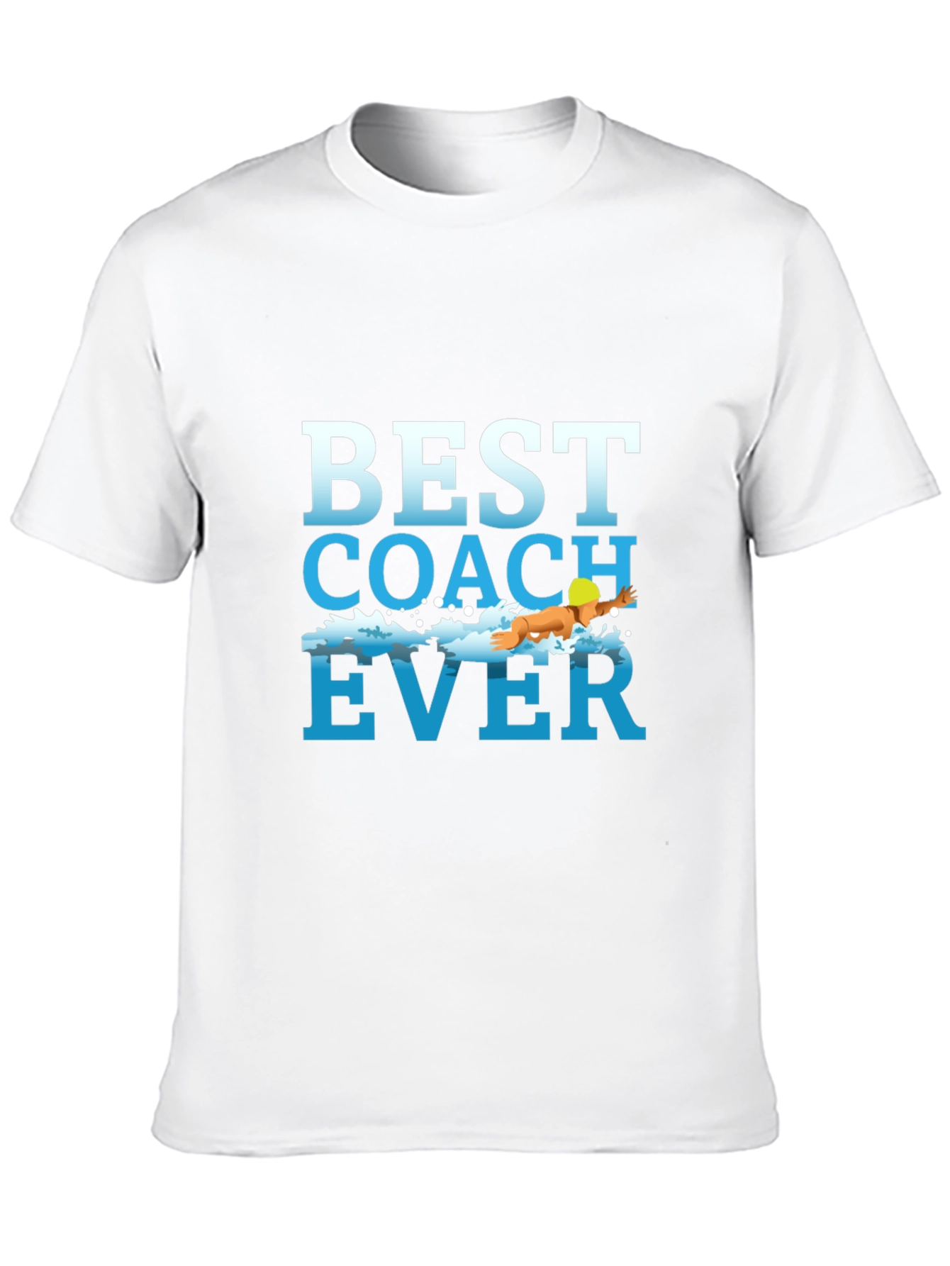 Best Coach Ever T-Shirt: Swimming Trainer Tee