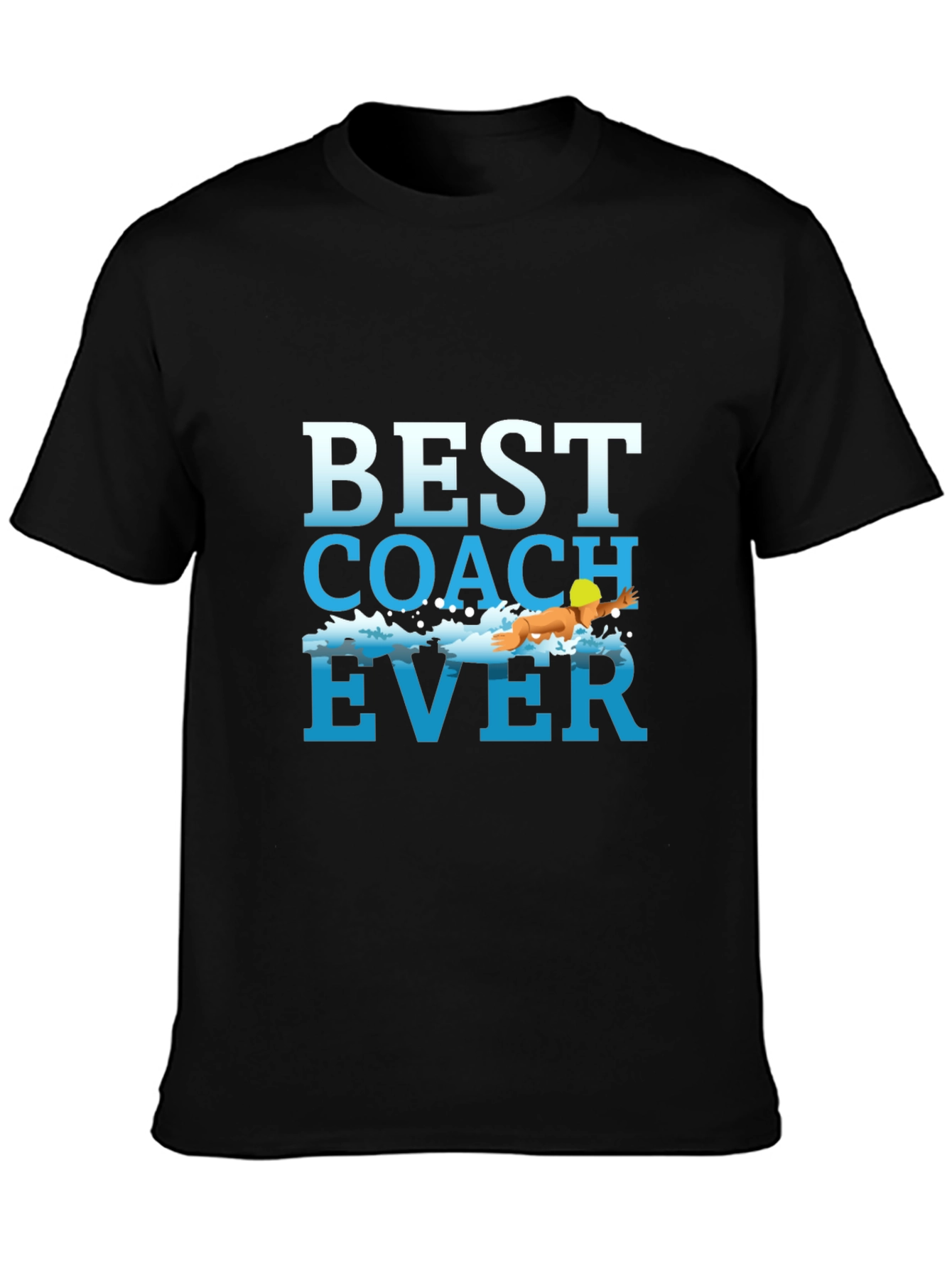 Best Coach Ever T-Shirt: Swimming Trainer Tee