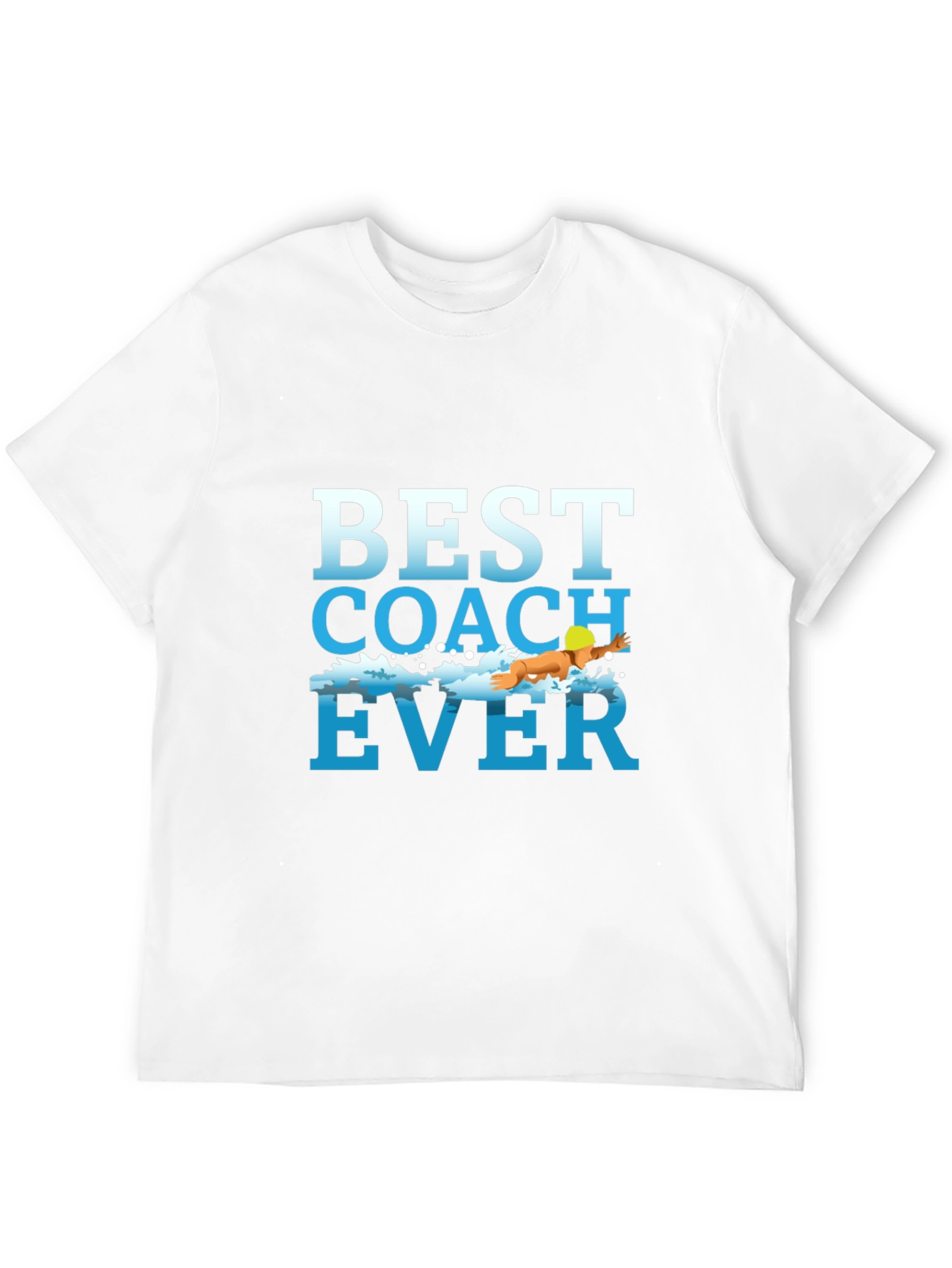 Best Coach Ever T-Shirt: Swimming Trainer Tee