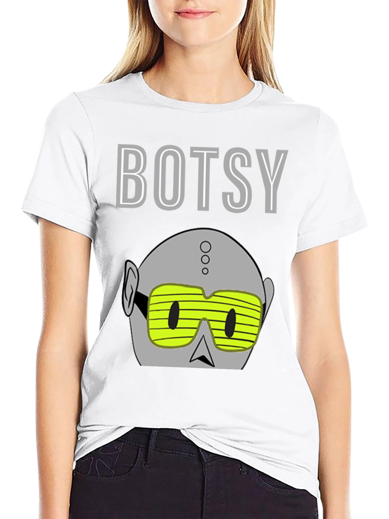 Botsy Graphic Tee - Unique Robot Design