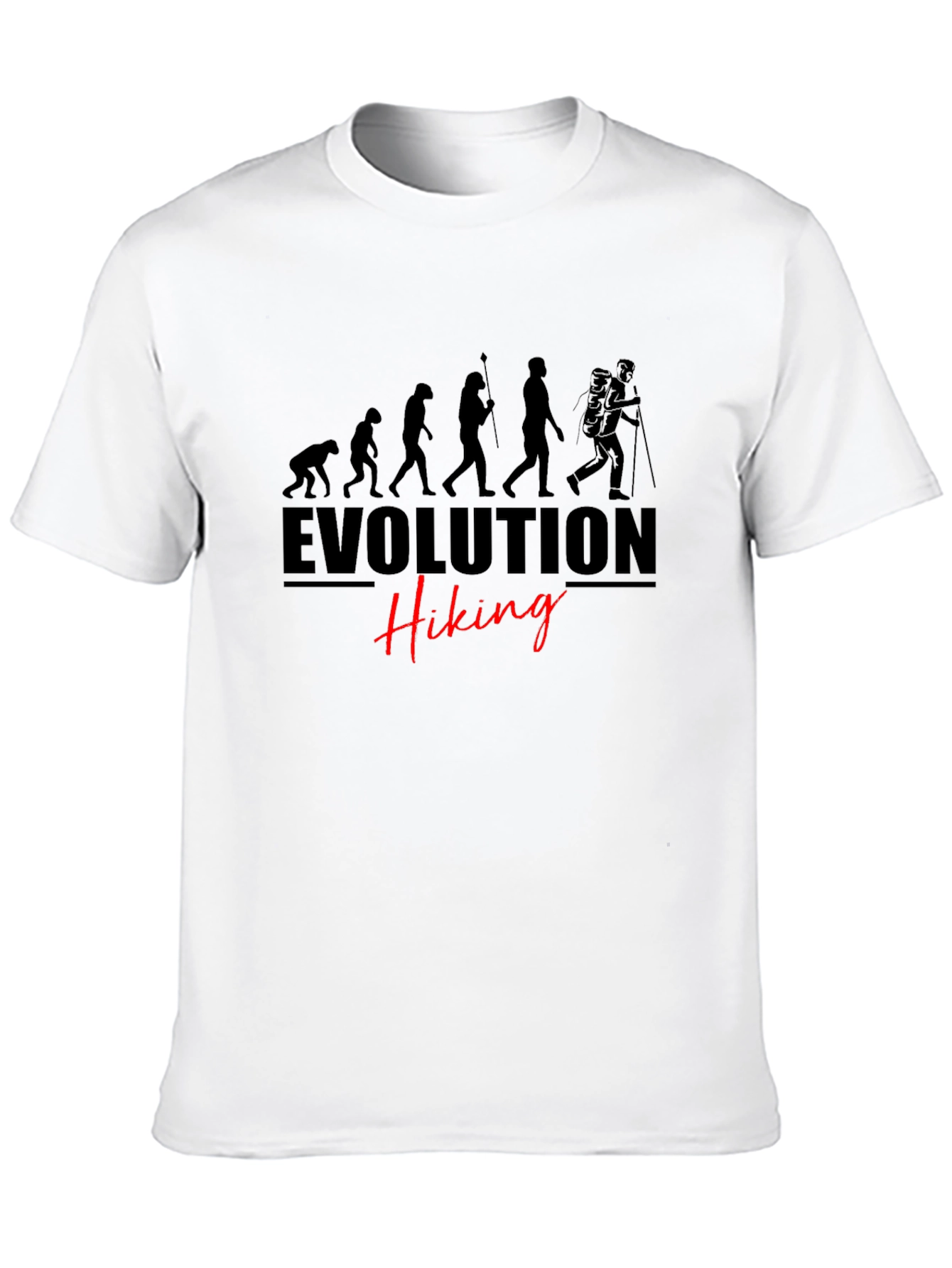 Evolution Hiking T-Shirt: Adventure Ready