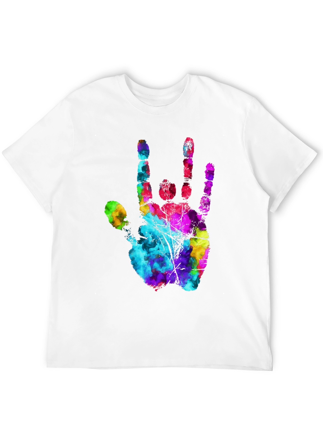 I Love You Hand Sign Black T-Shirt