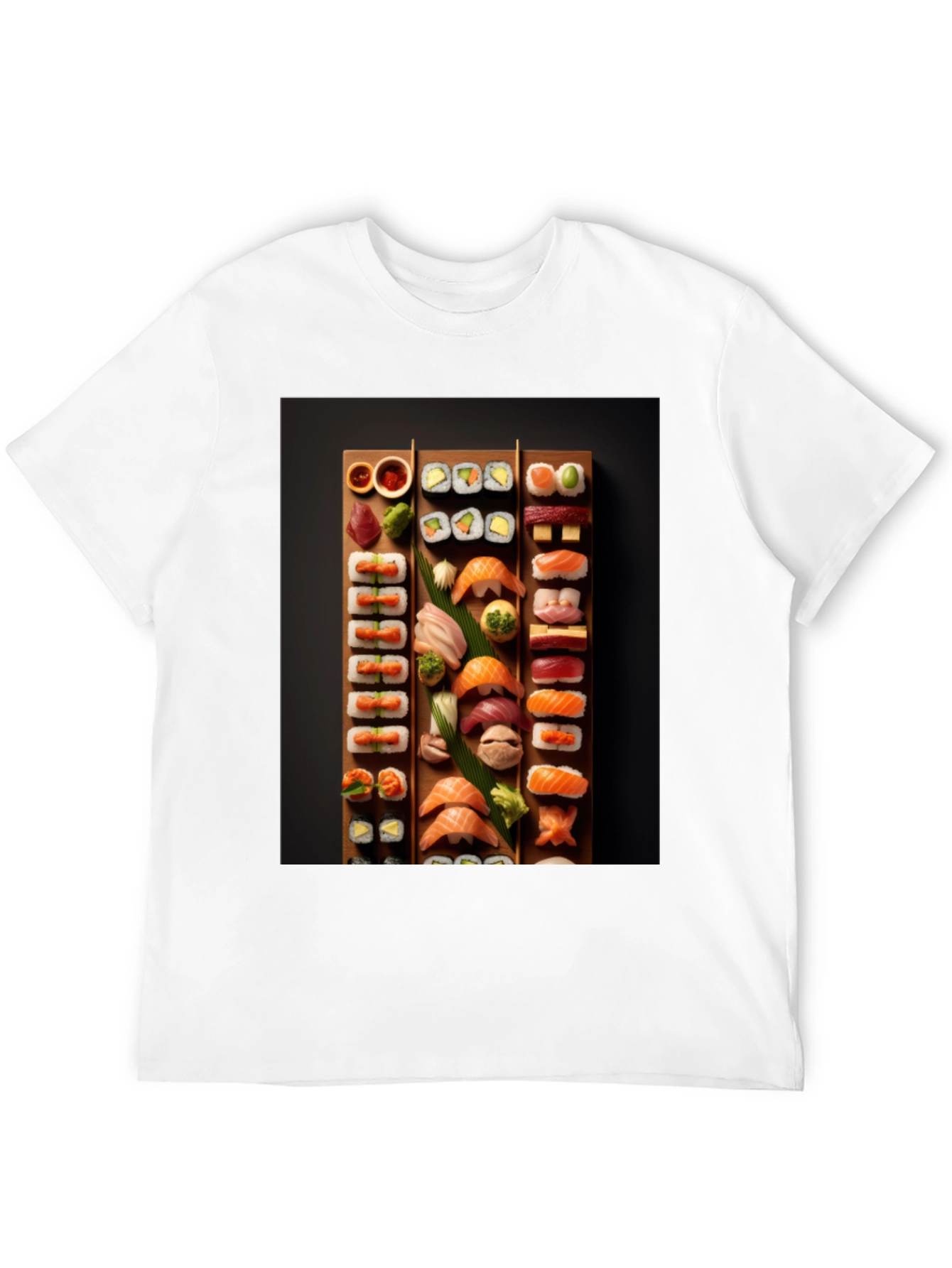 Sushi Platter Graphic T-Shirt - Foodie Fashion