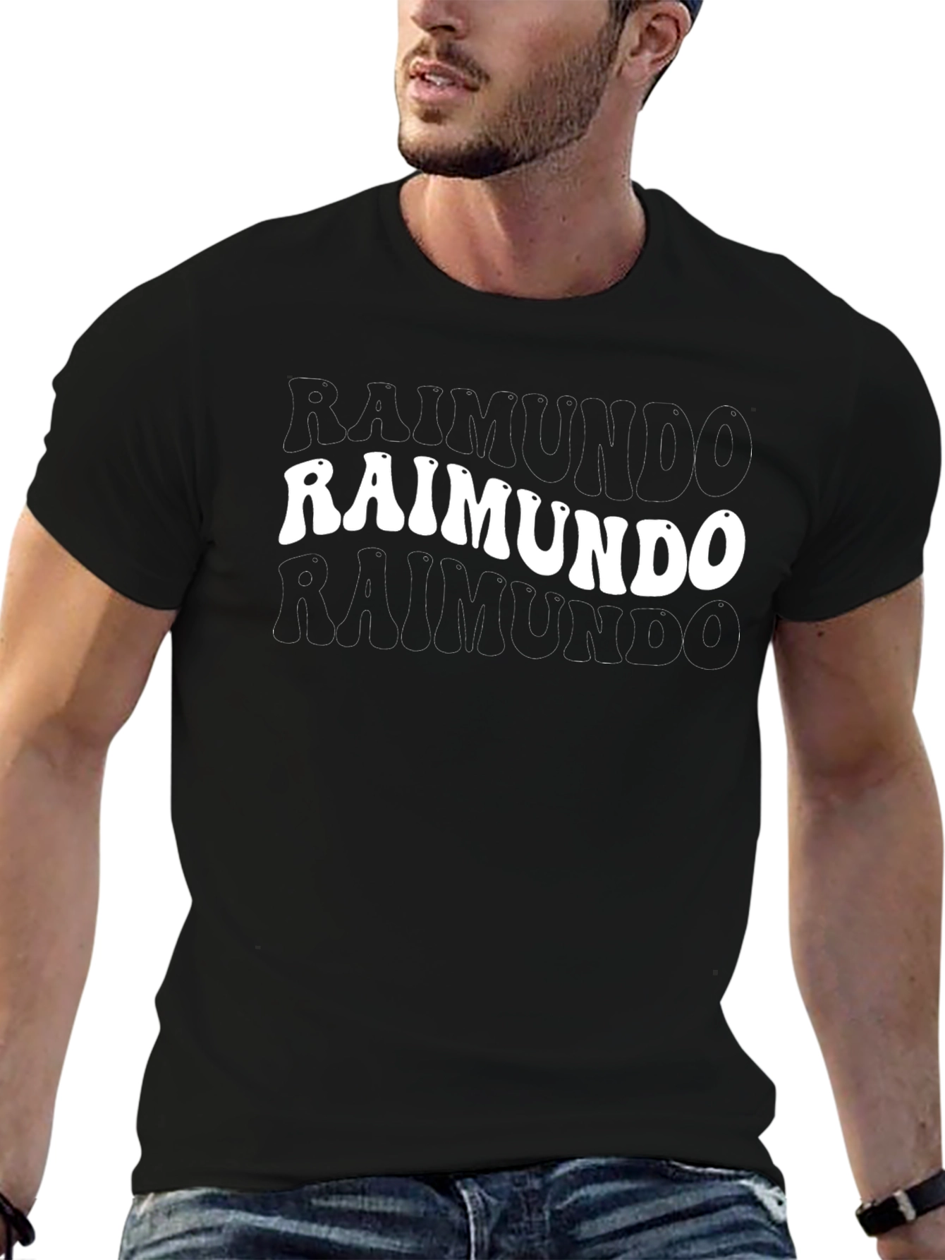 Raimundo Graphic Tee - Black