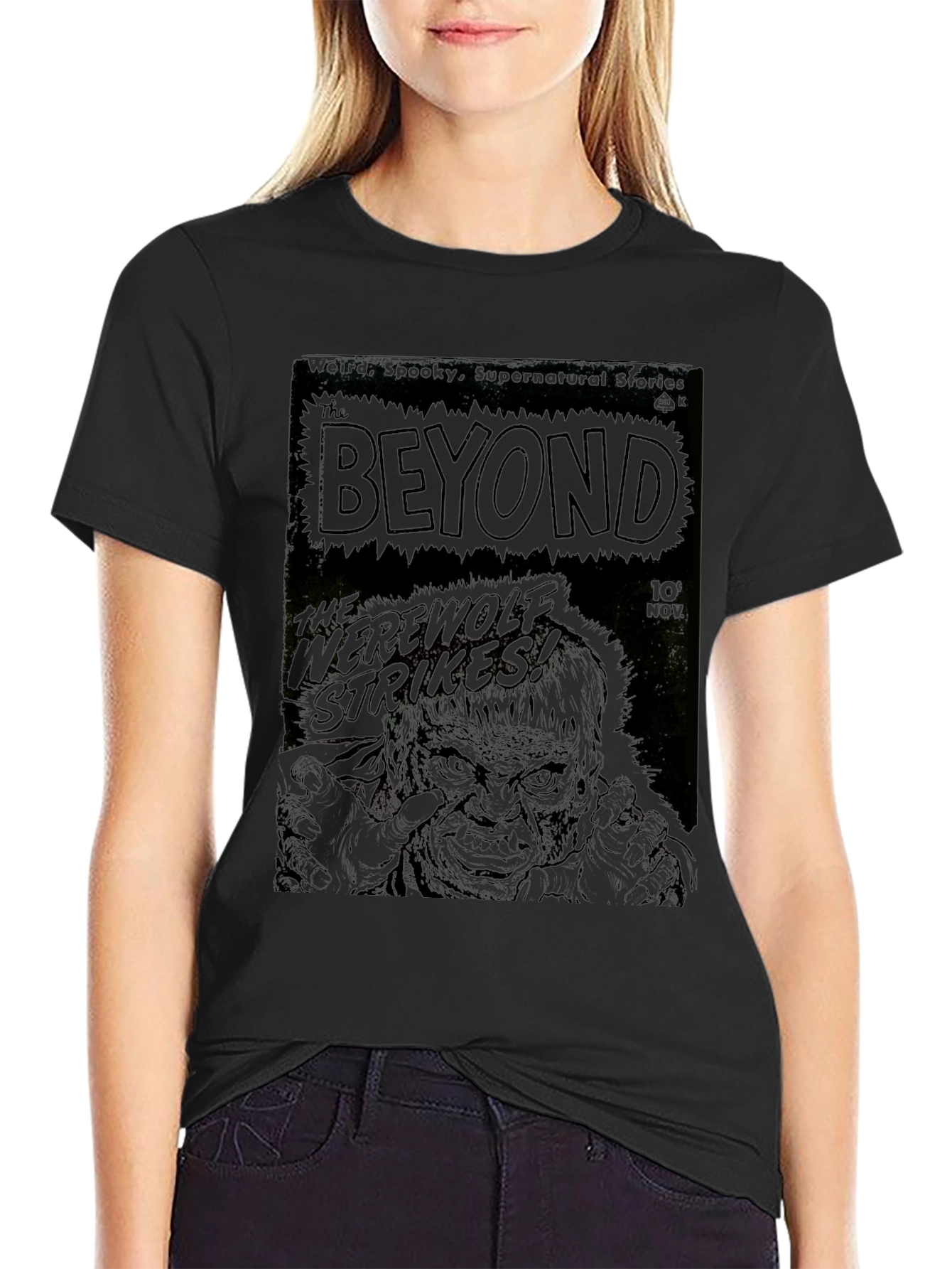 The Beyond Werewolf Strikes! Graphic T-Shirt