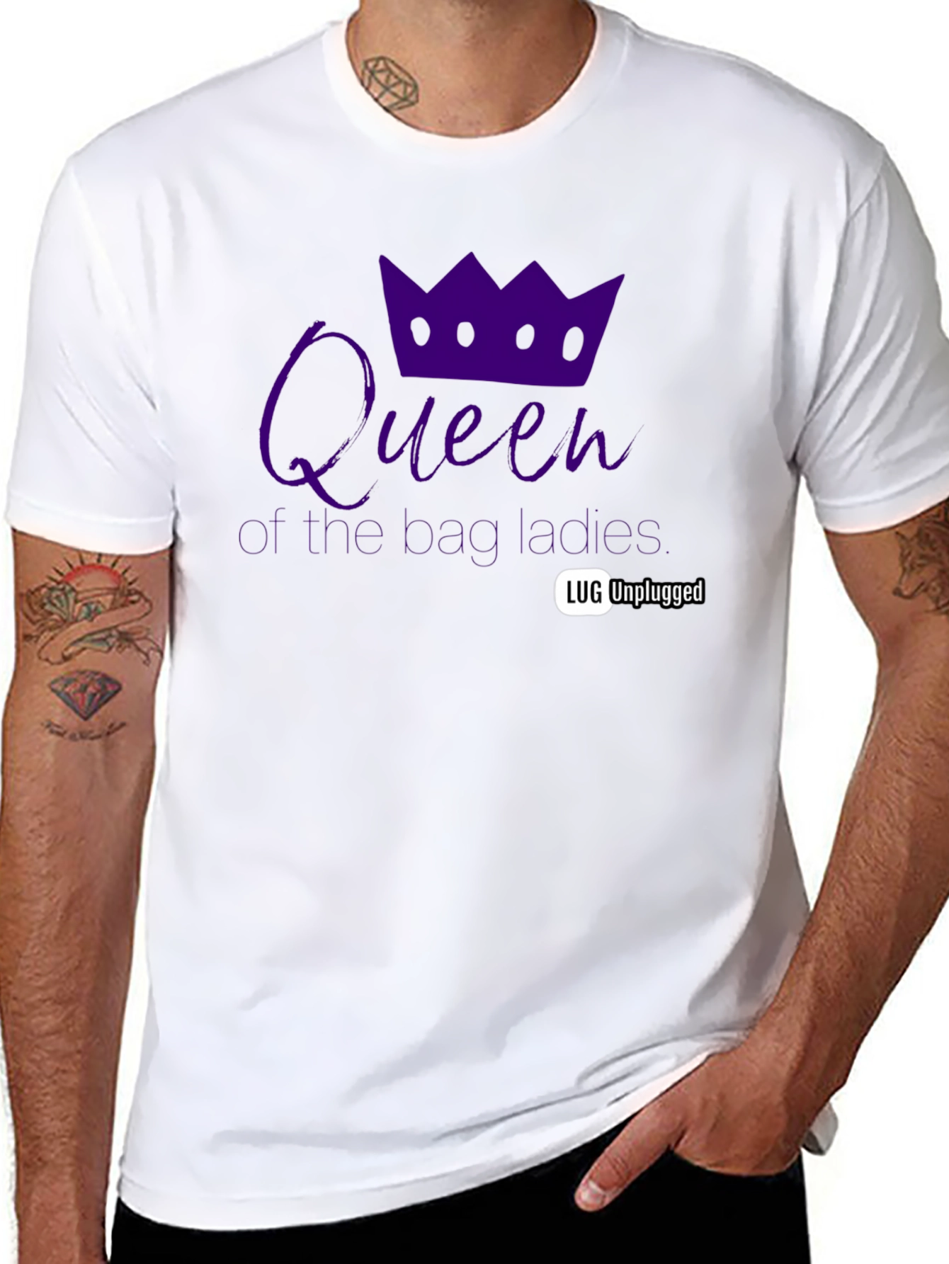 Queen for the Ladies Black T-Shirt
