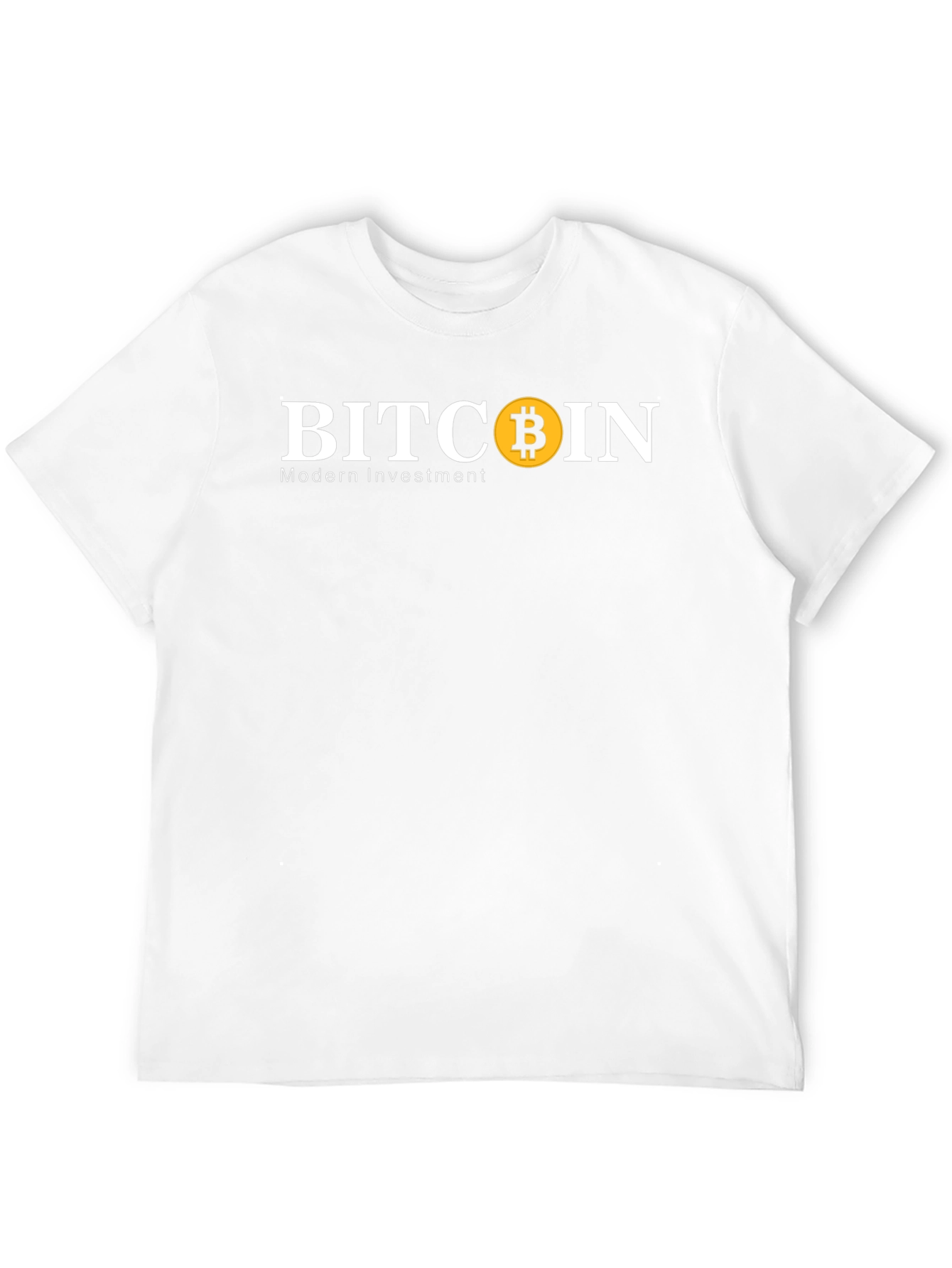 Bitcoin Modern Investment Black T-Shirt