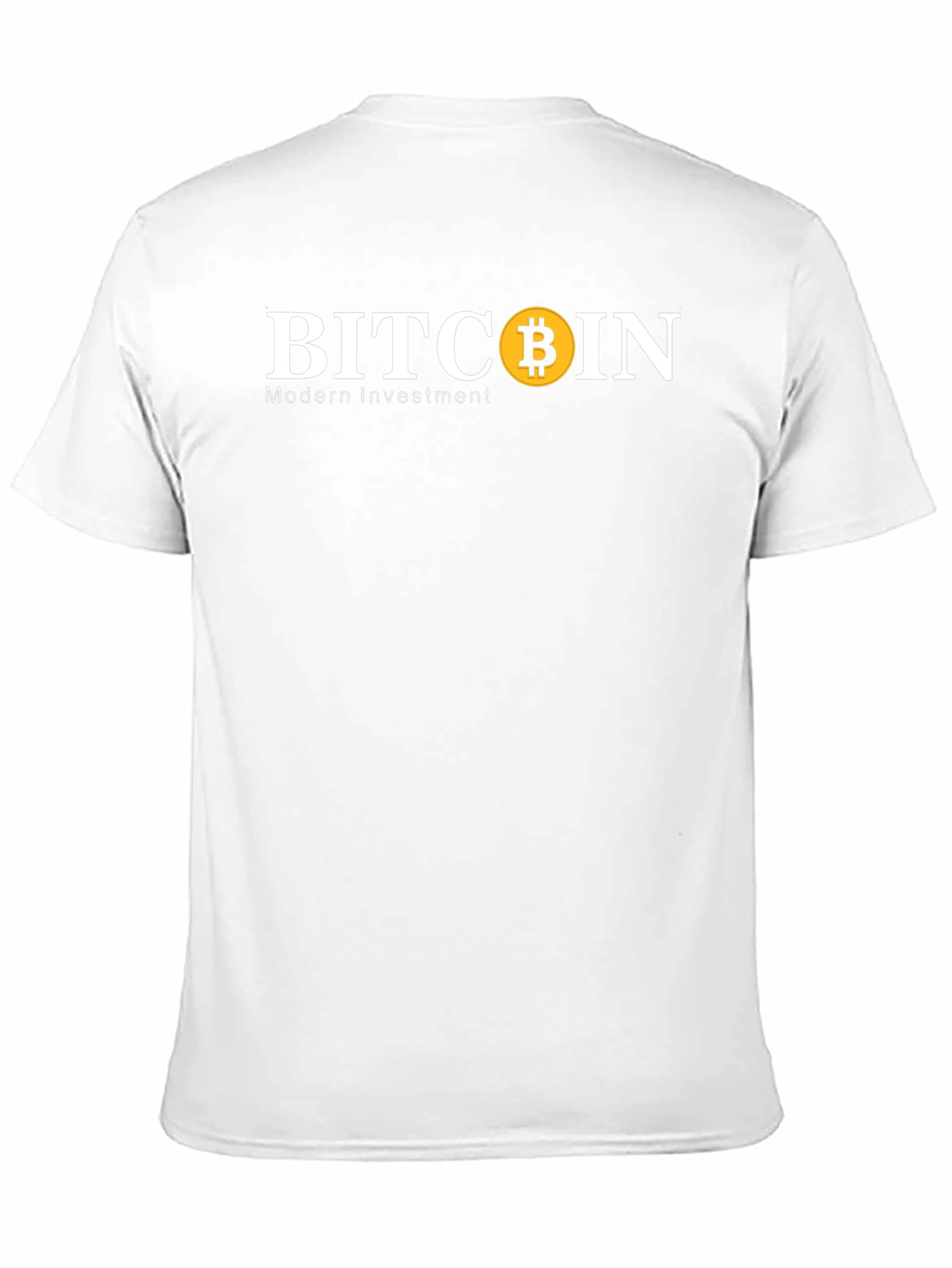 Bitcoin Modern Investment Black T-Shirt