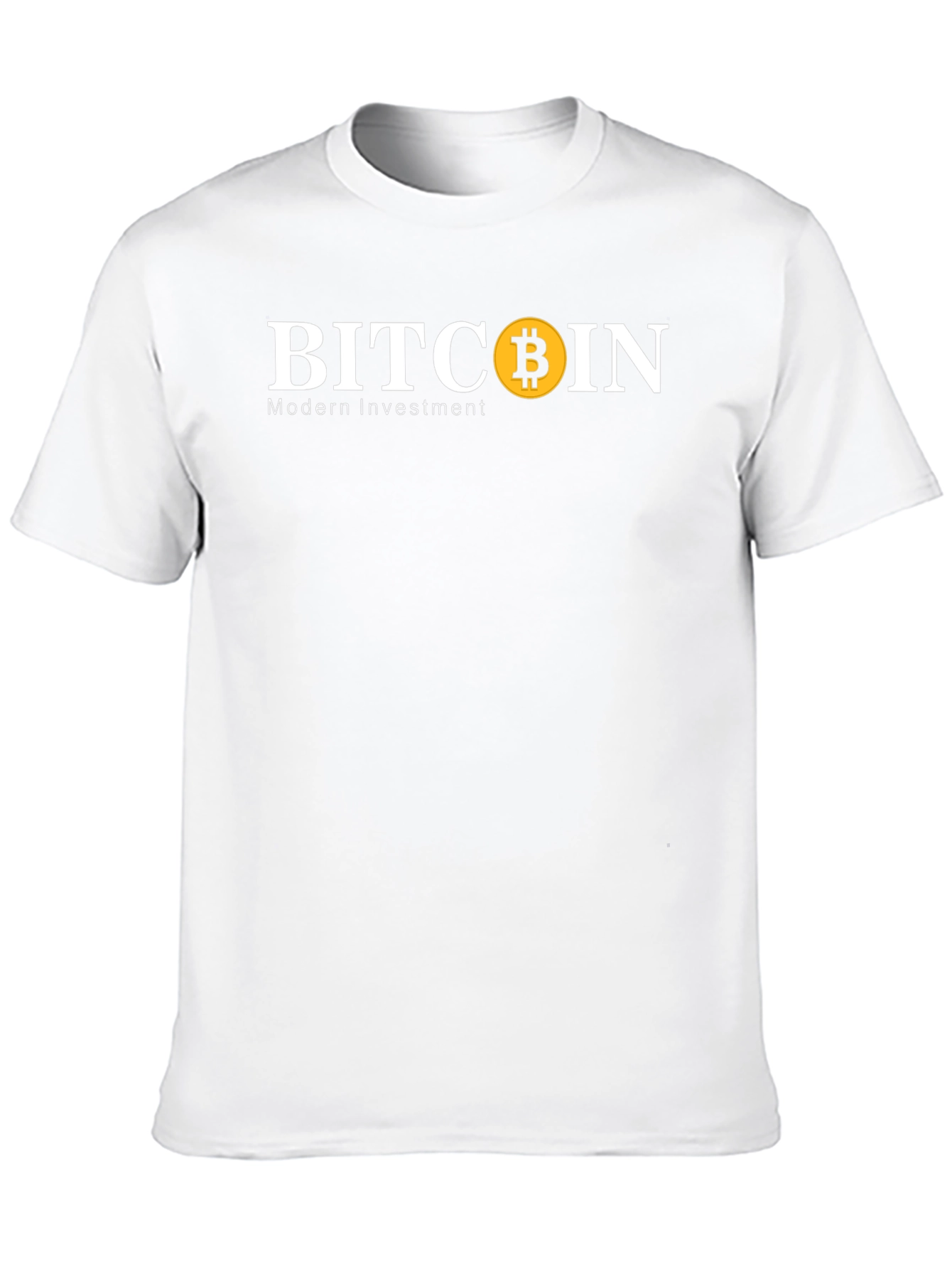 Bitcoin Modern Investment Black T-Shirt