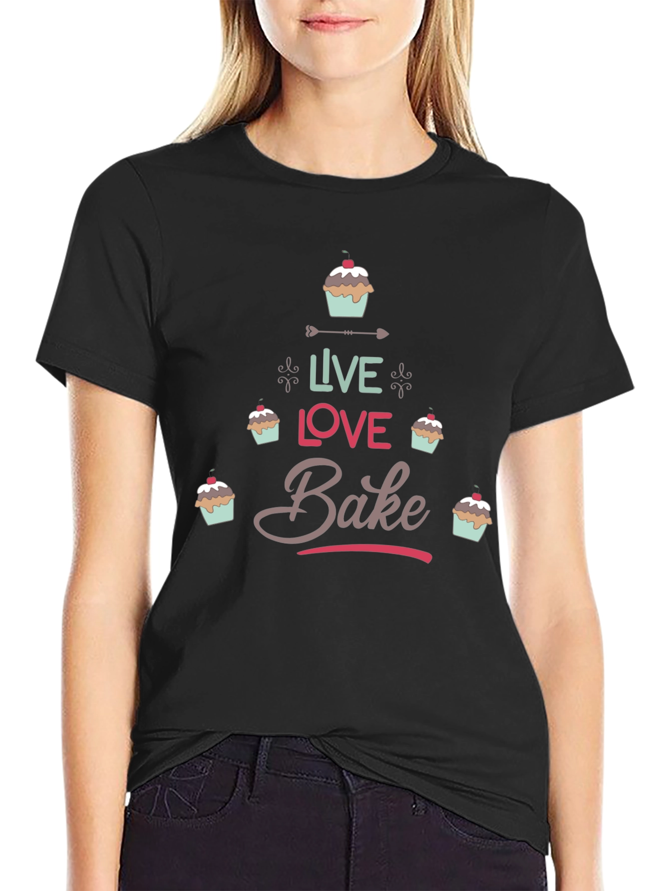 Live Love Bake T-Shirt