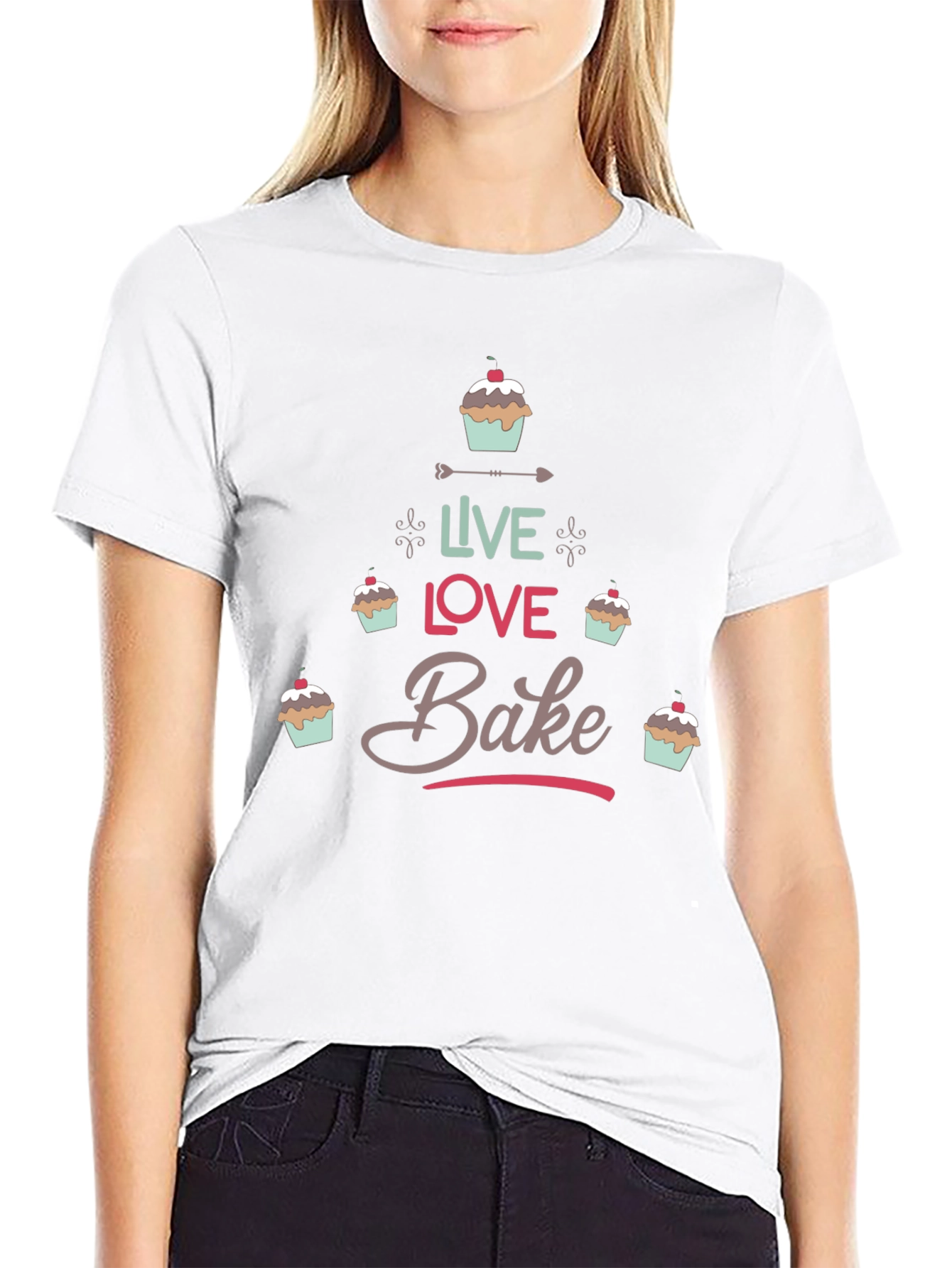 Live Love Bake T-Shirt