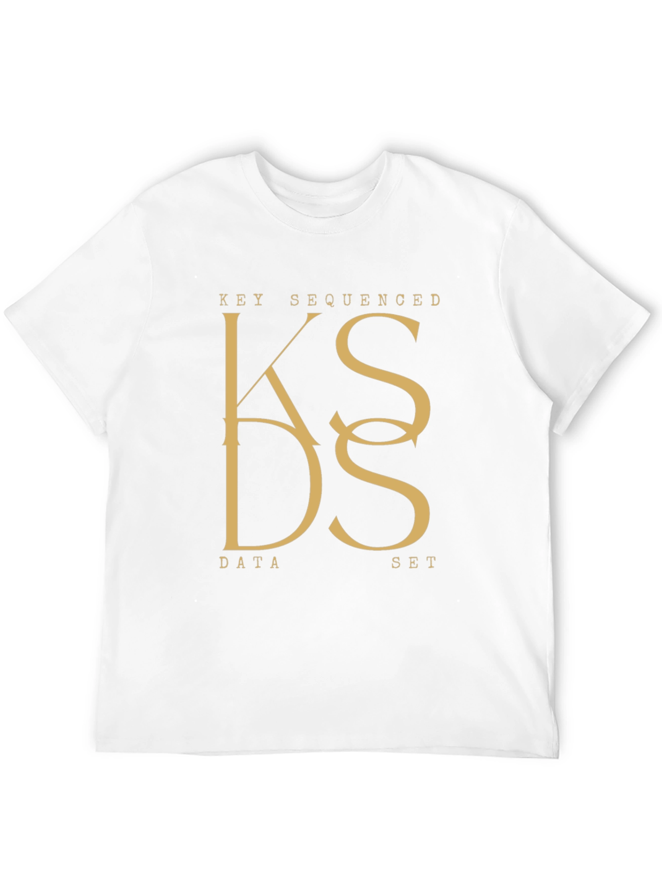 Key Sequenced Data Set Black T-Shirt