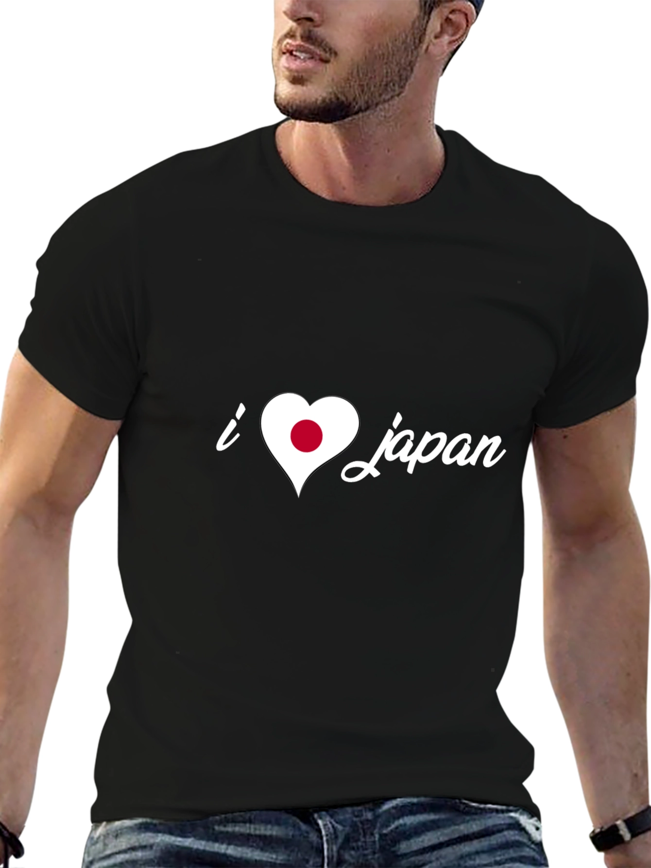 I Heart Japan Black T-Shirt