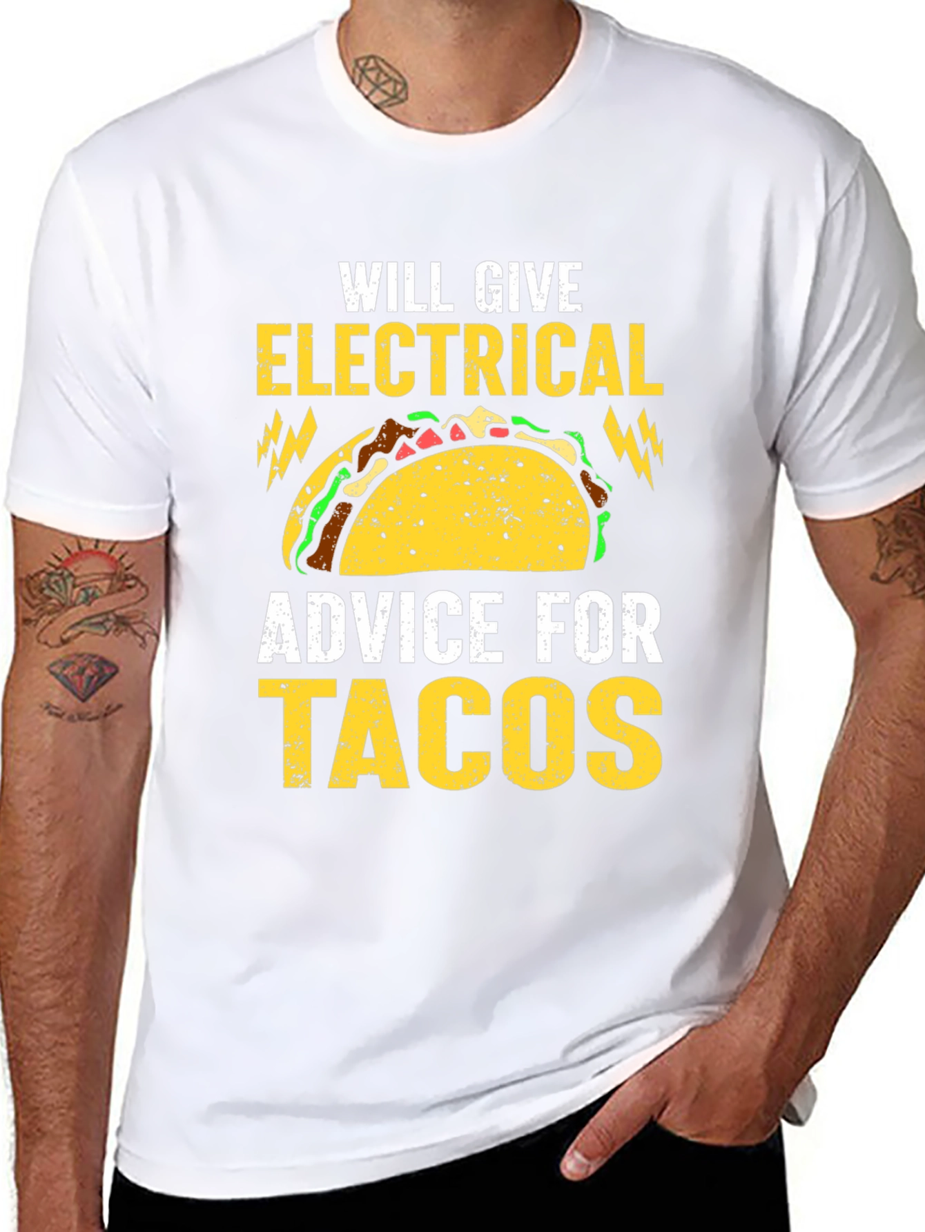 Electrical Advice for Tacos Graphic Tee