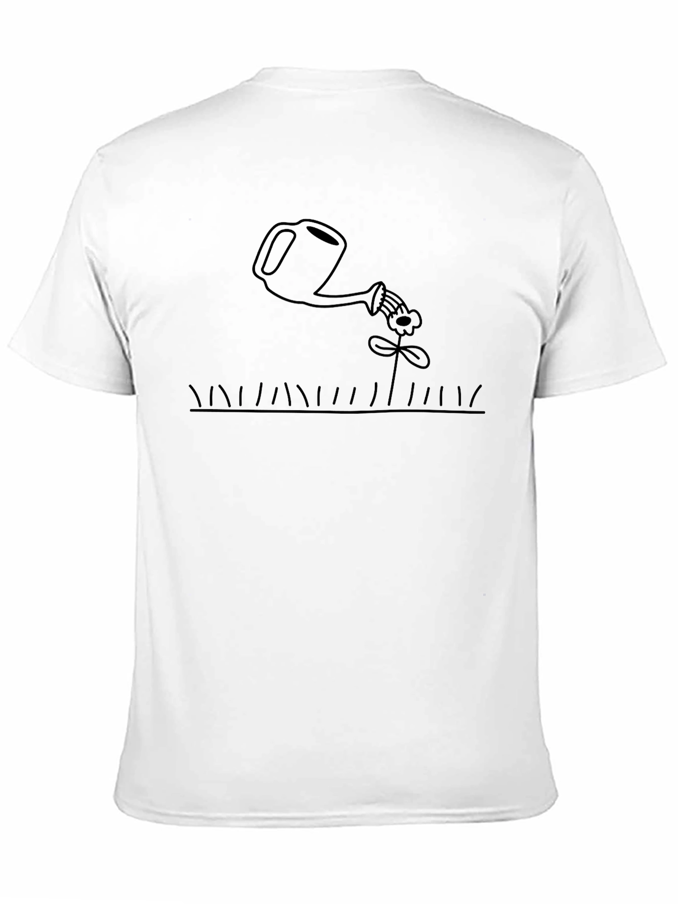 Watering Can Flower Graphic Tee