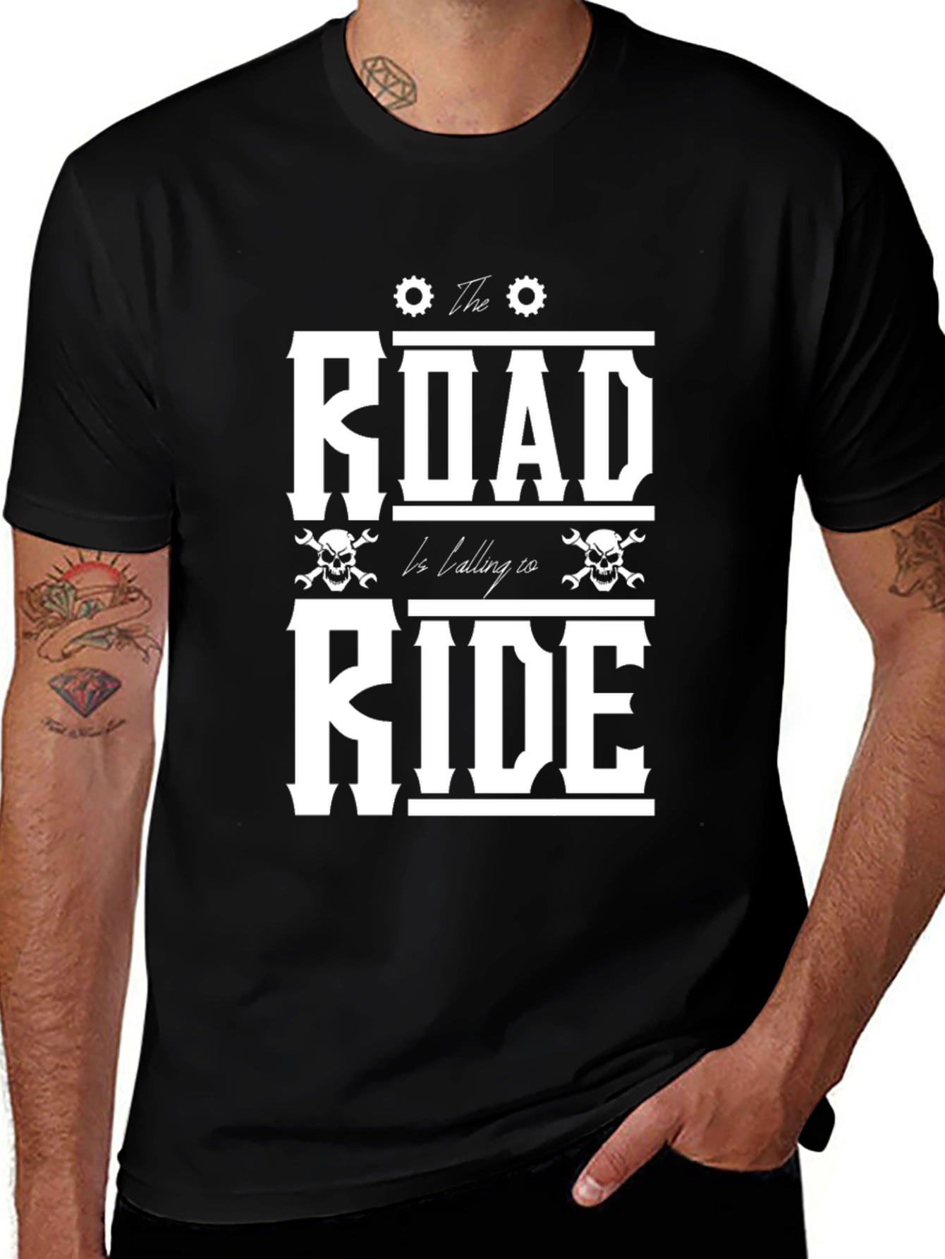 The Road is Calling Ride - Graphic T-Shirt
