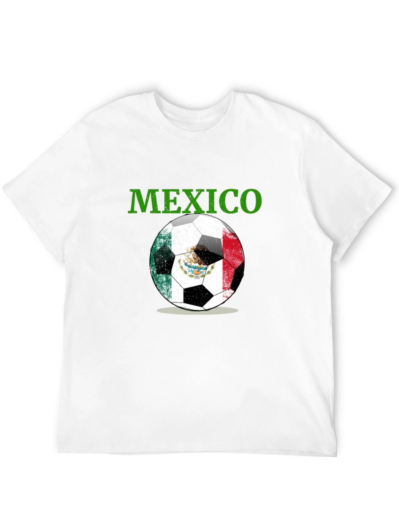 Mexico Soccer Ball Graphic T-Shirt