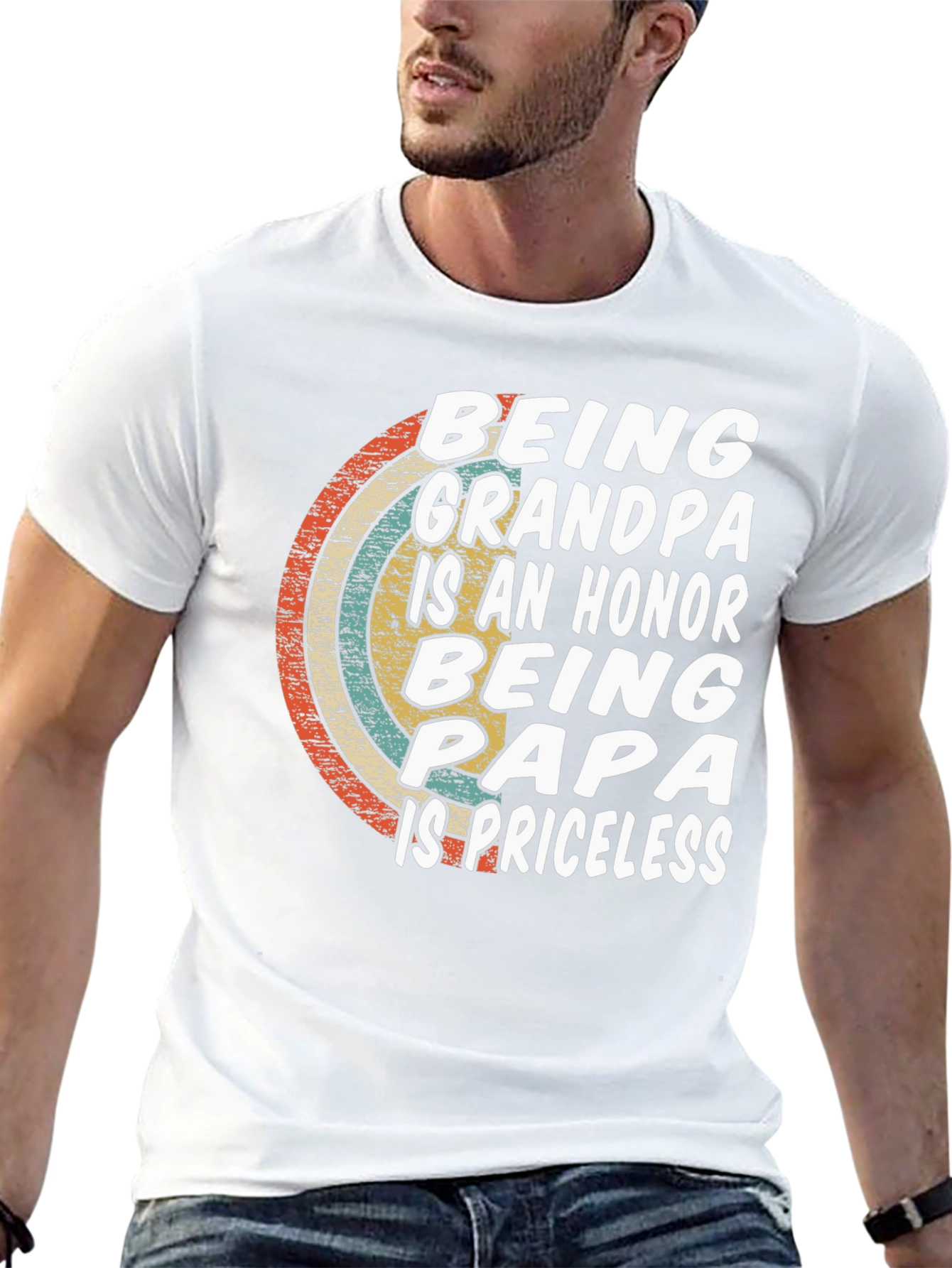 Being Grandpa Papa T-Shirt