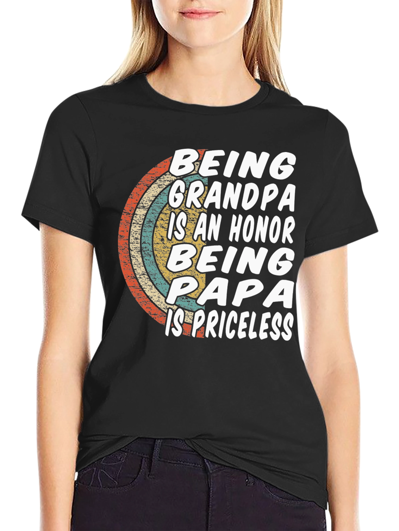 Being Grandpa Papa T-Shirt