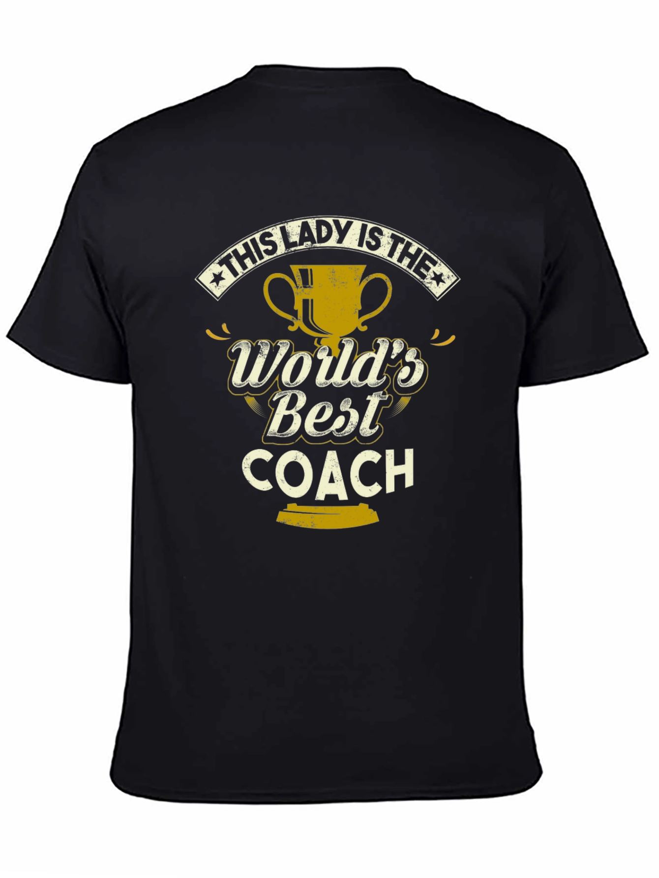 Worlds Best Coach Lady T-Shirt