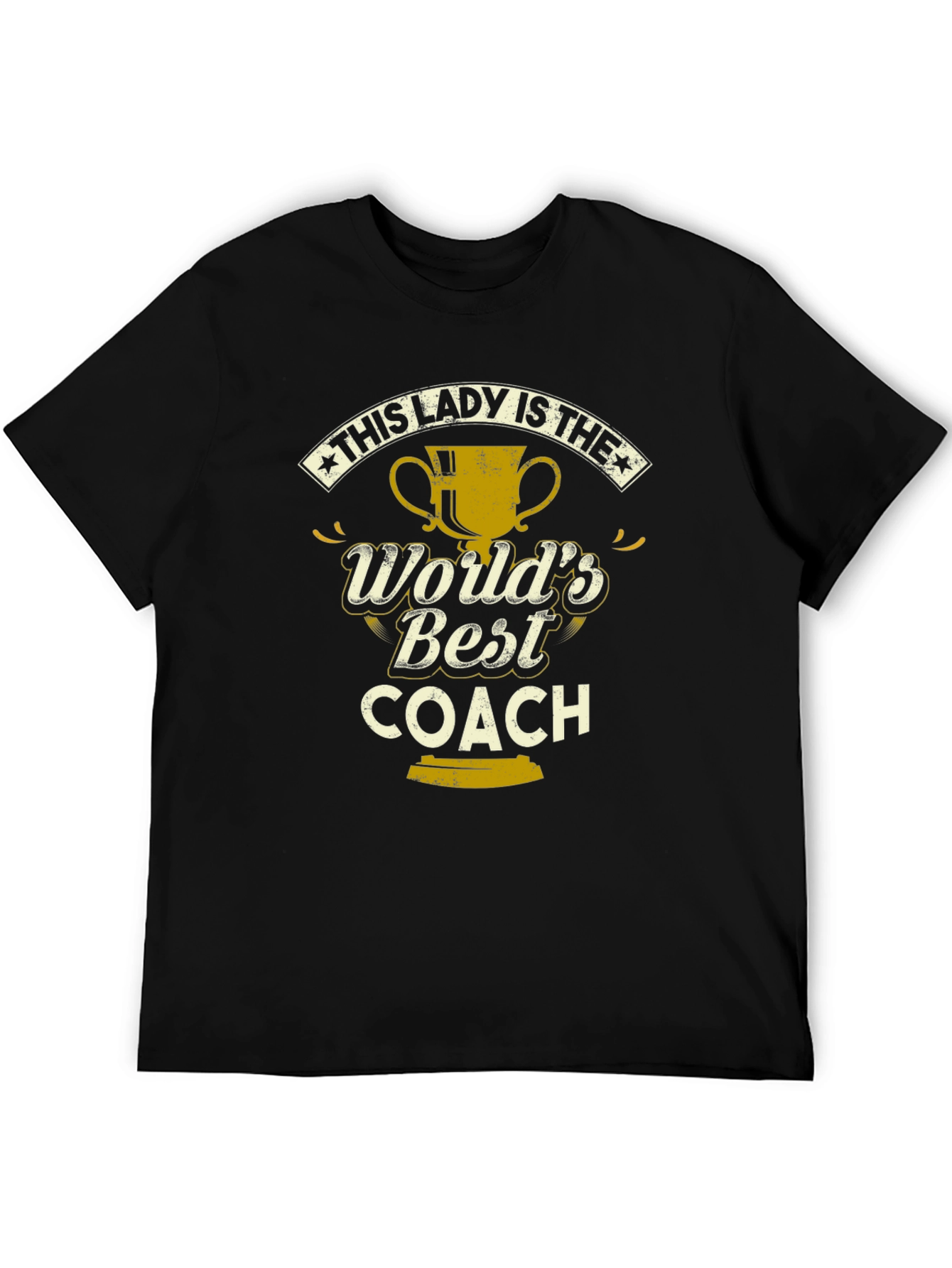 Worlds Best Coach Lady T-Shirt