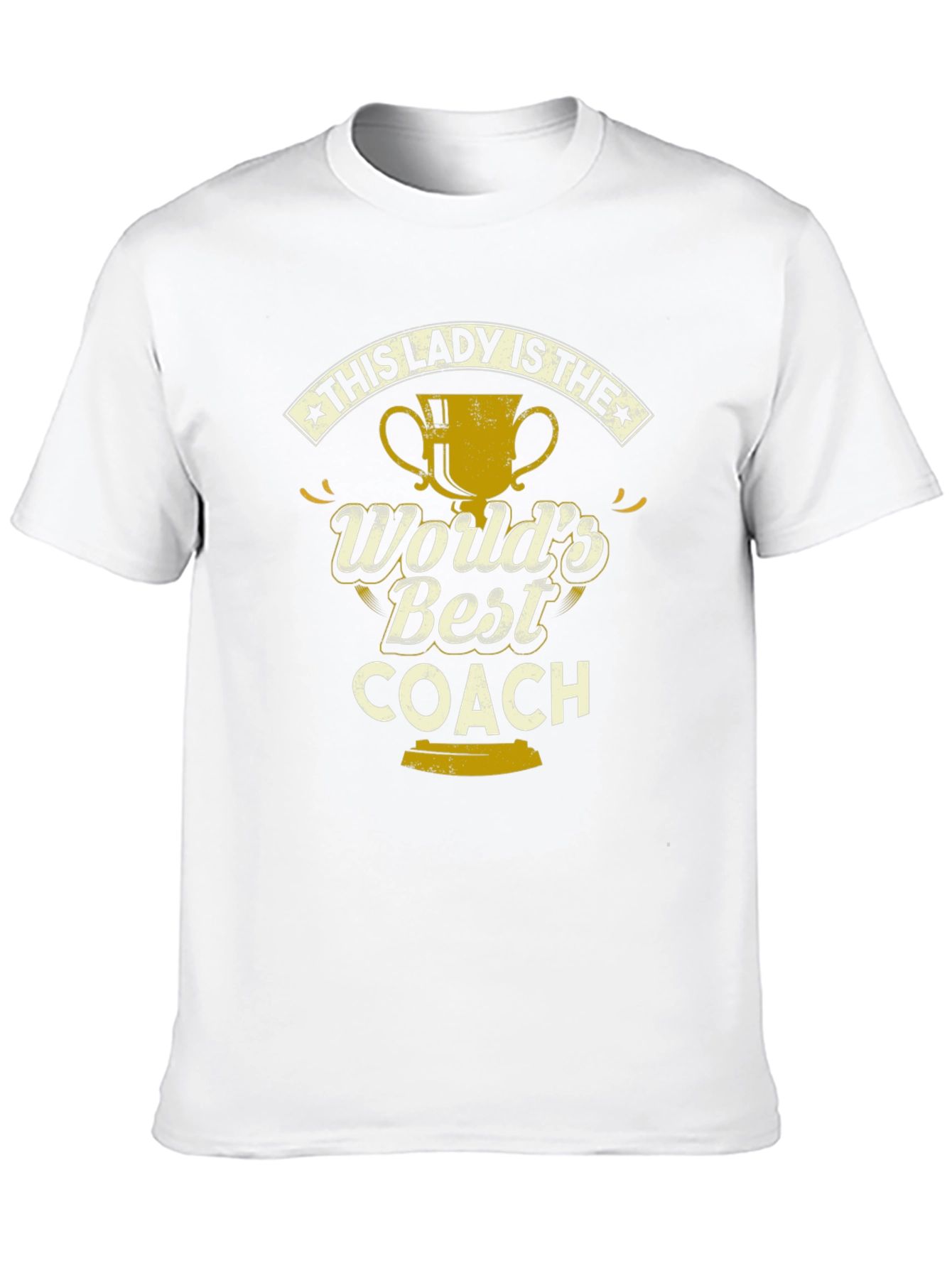 Worlds Best Coach Lady T-Shirt