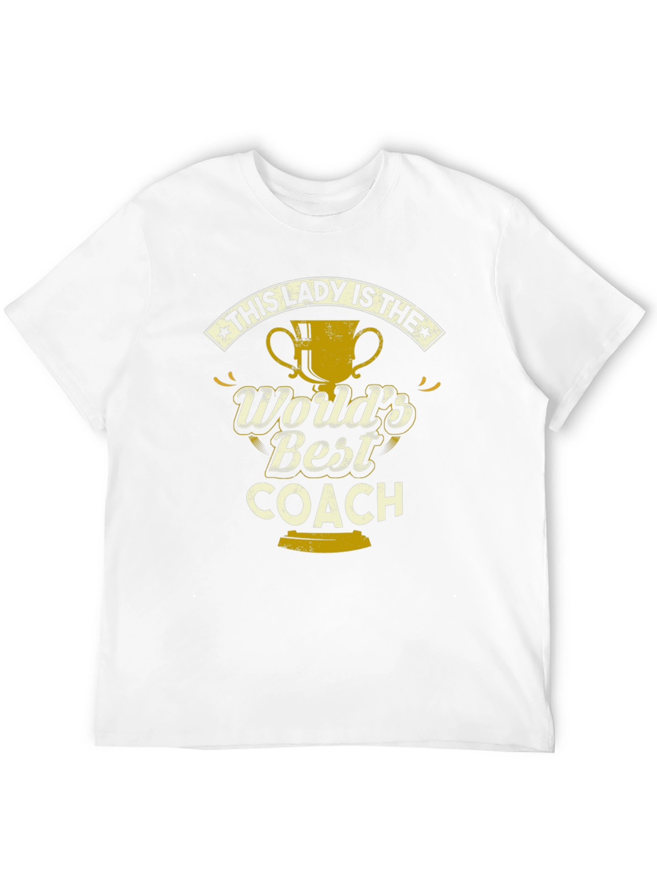 Worlds Best Coach Lady T-Shirt