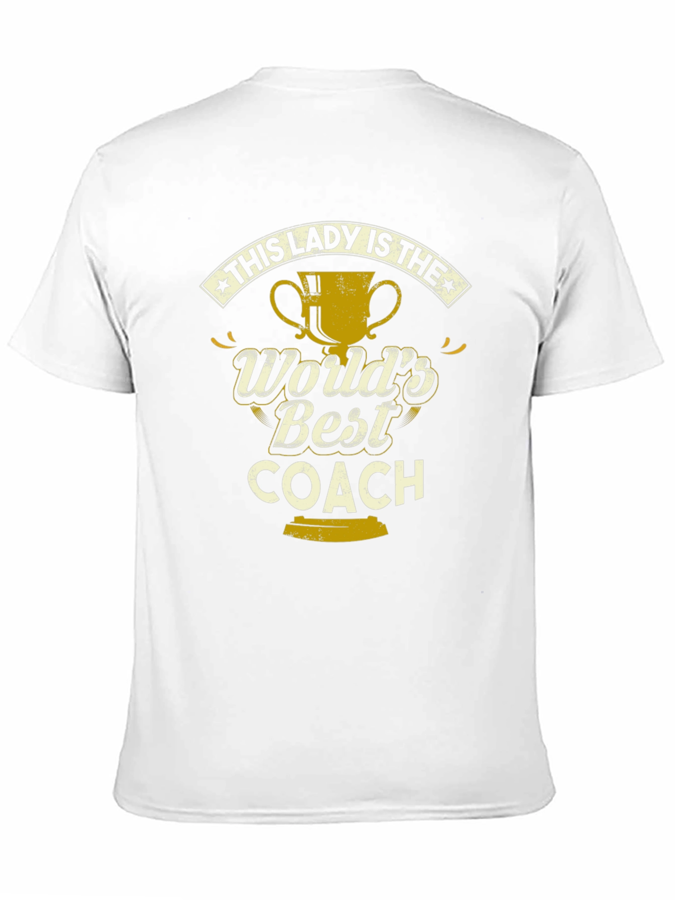 Worlds Best Coach Lady T-Shirt