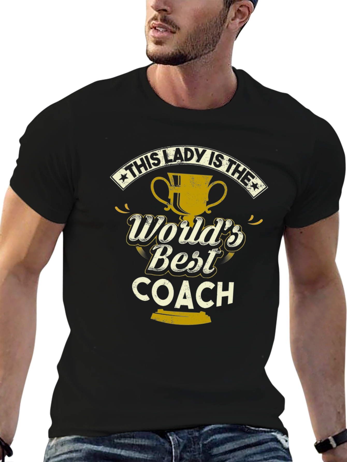 Worlds Best Coach Lady T-Shirt