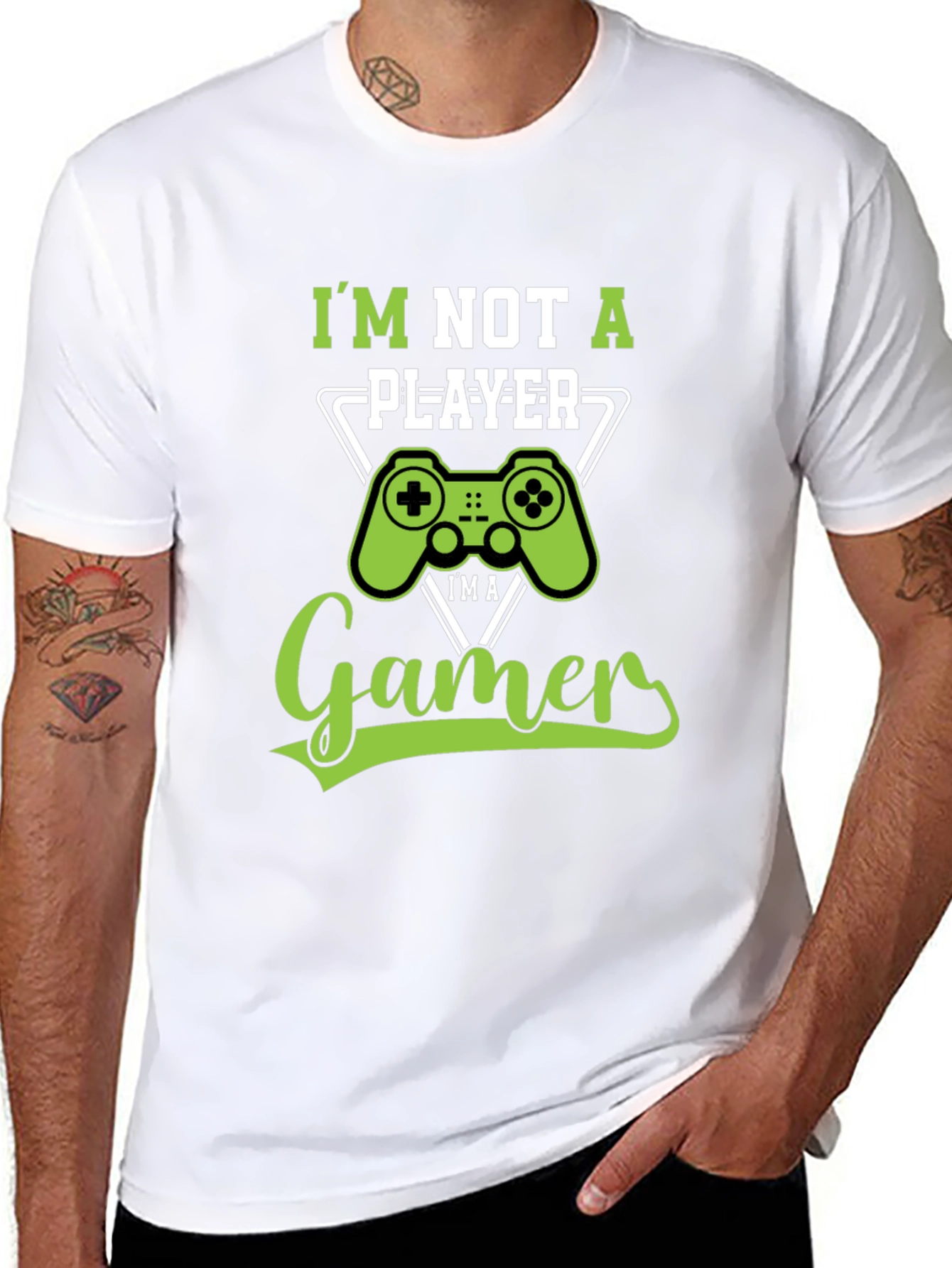 Im Not A Player Im A Gamer T-Shirt
