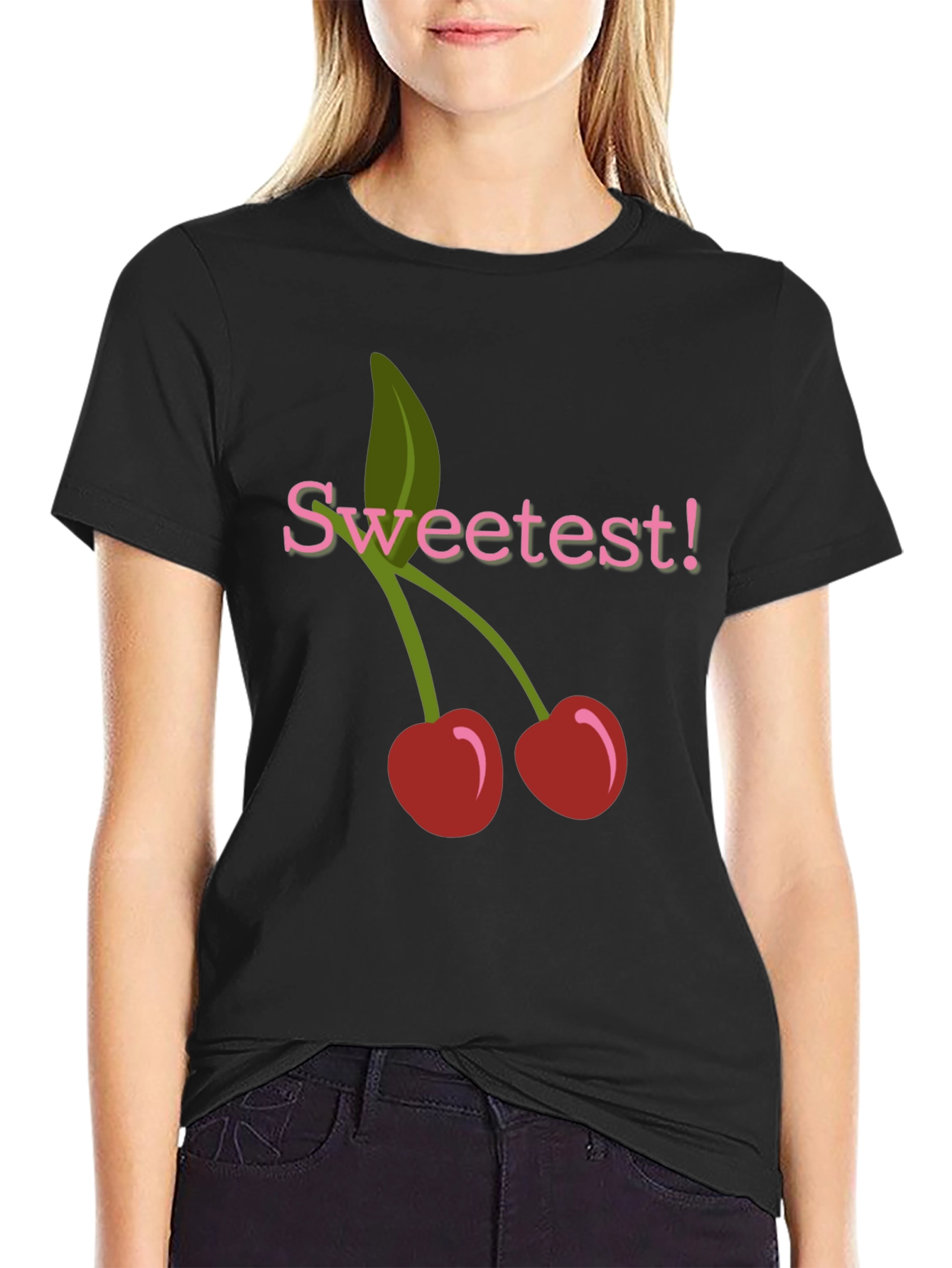Sweetest Cherry Graphic T-Shirt