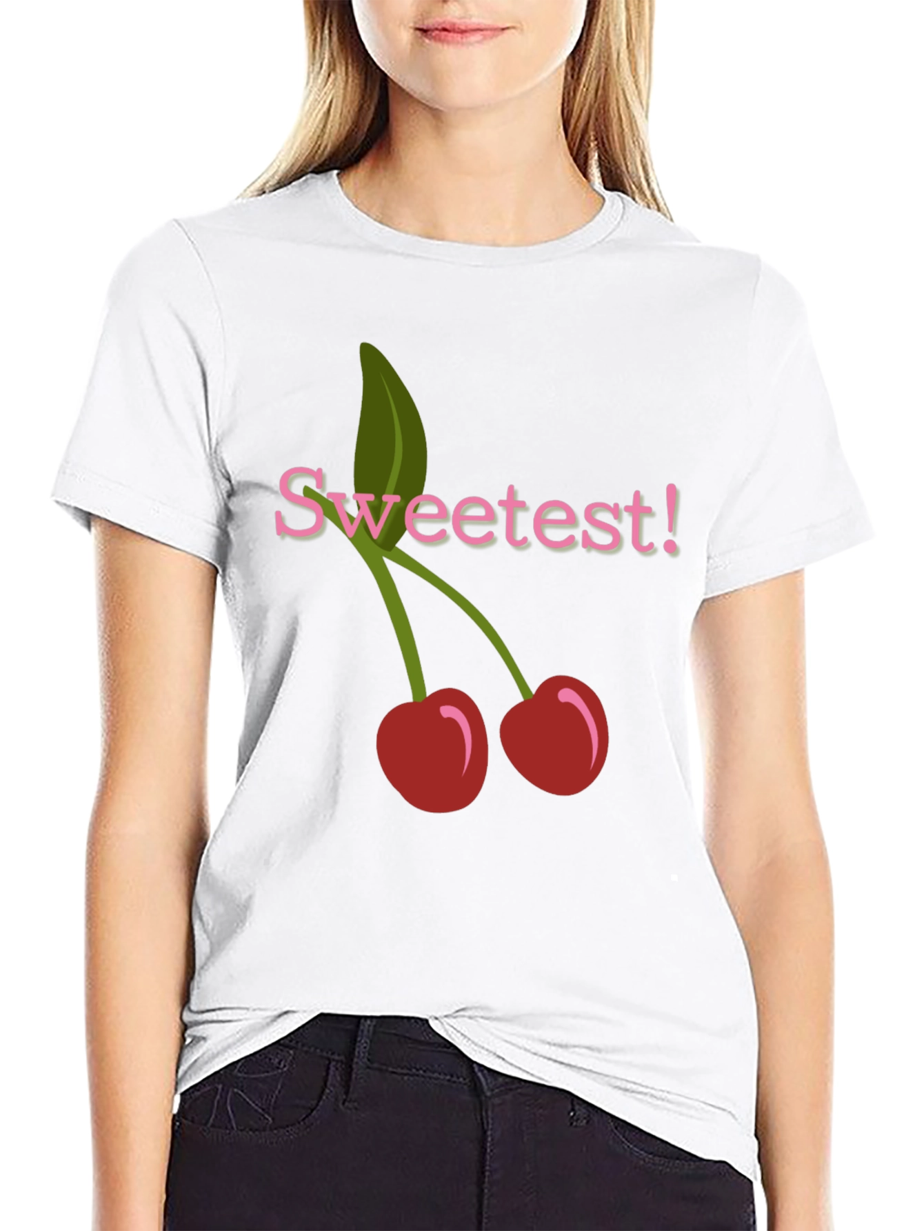 Sweetest Cherry Graphic T-Shirt