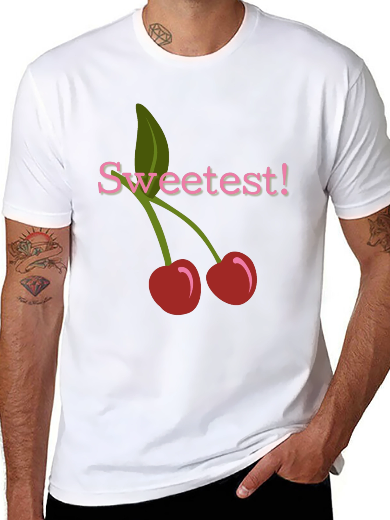 Sweetest Cherry Graphic T-Shirt