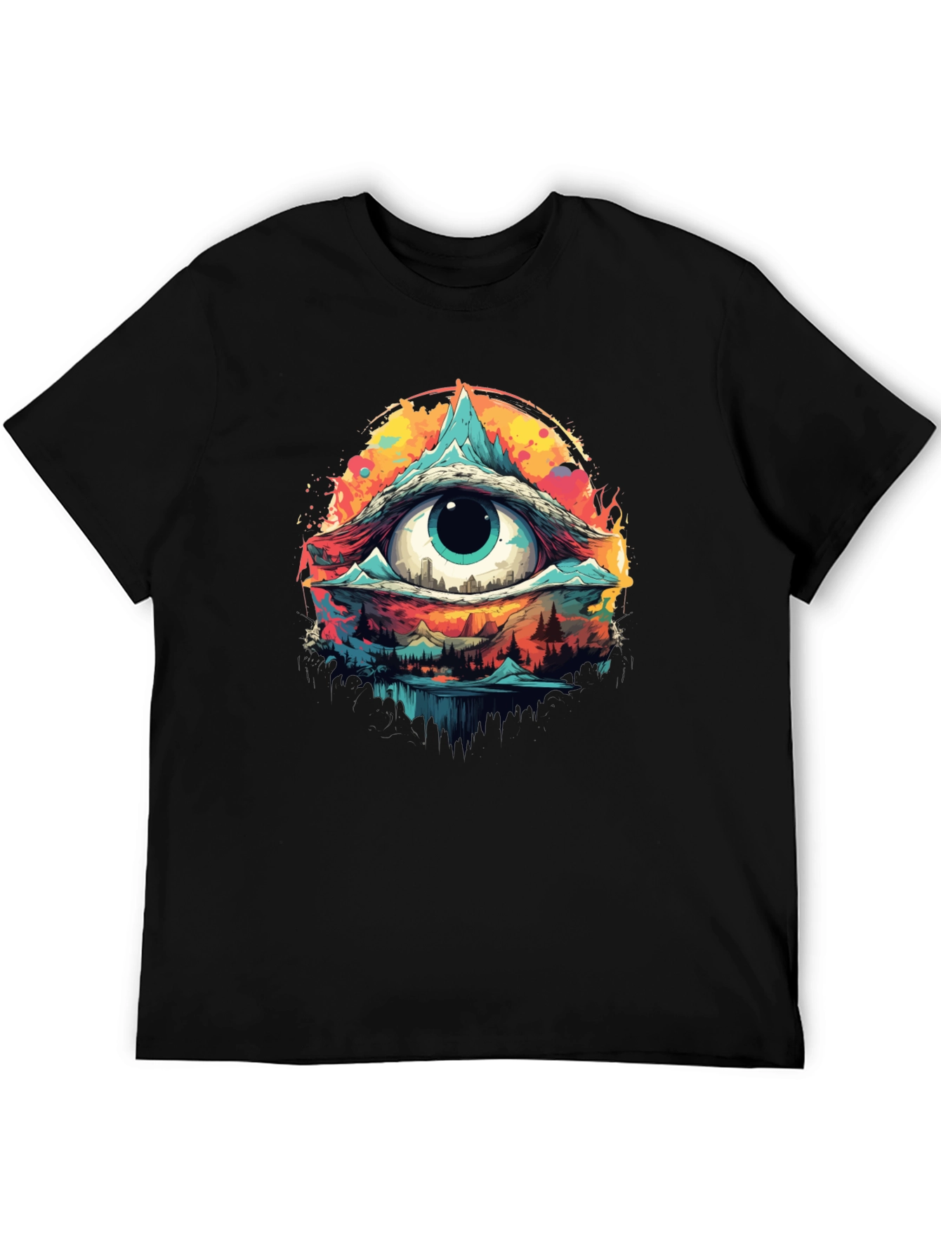 Psychedelic Eye T-Shirt - Artistic Design