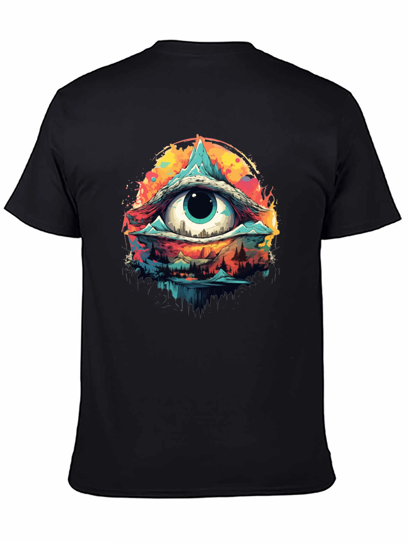 Psychedelic Eye T-Shirt - Artistic Design