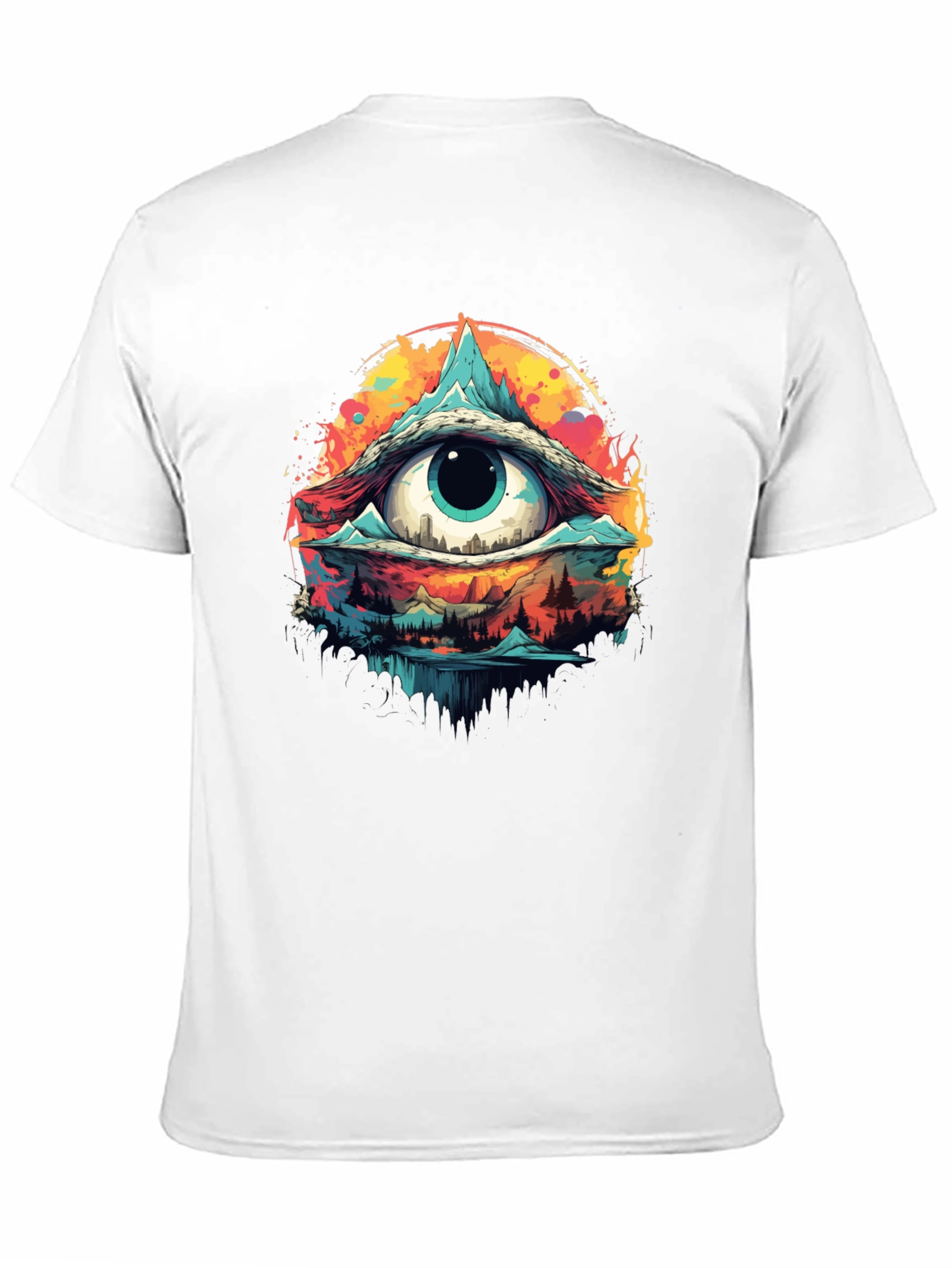 Psychedelic Eye T-Shirt - Artistic Design