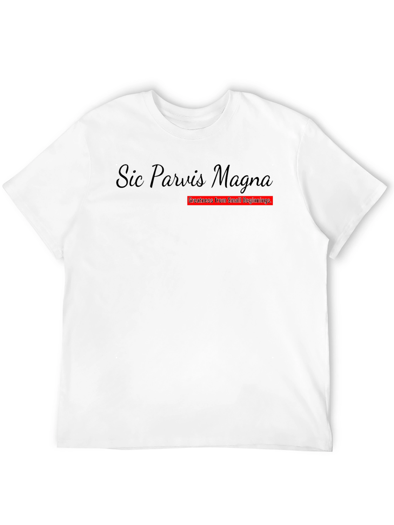 Sic Parvis Magna Graphic T-Shirt