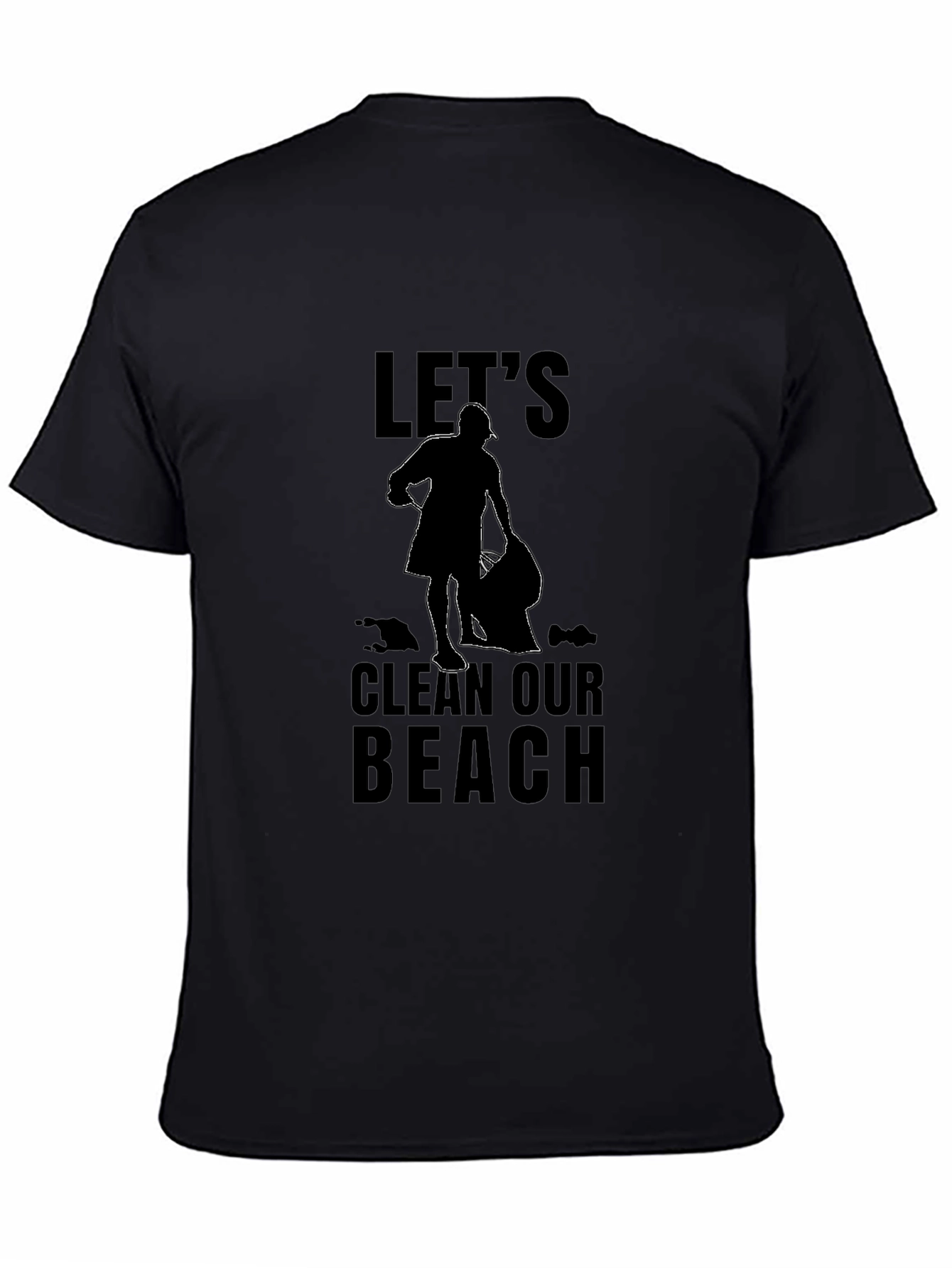 Lets Clean Our Beach Graphic T-Shirt
