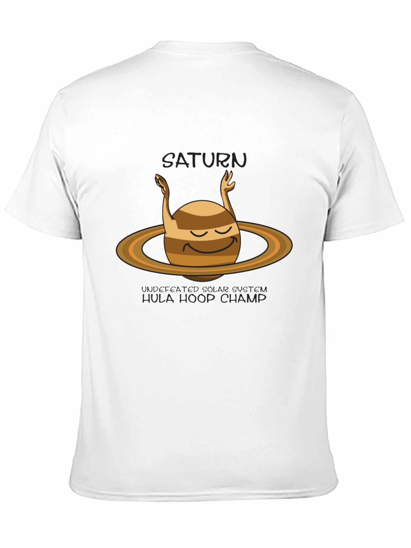 Saturn Hula Hoop Champ Graphic T-Shirt