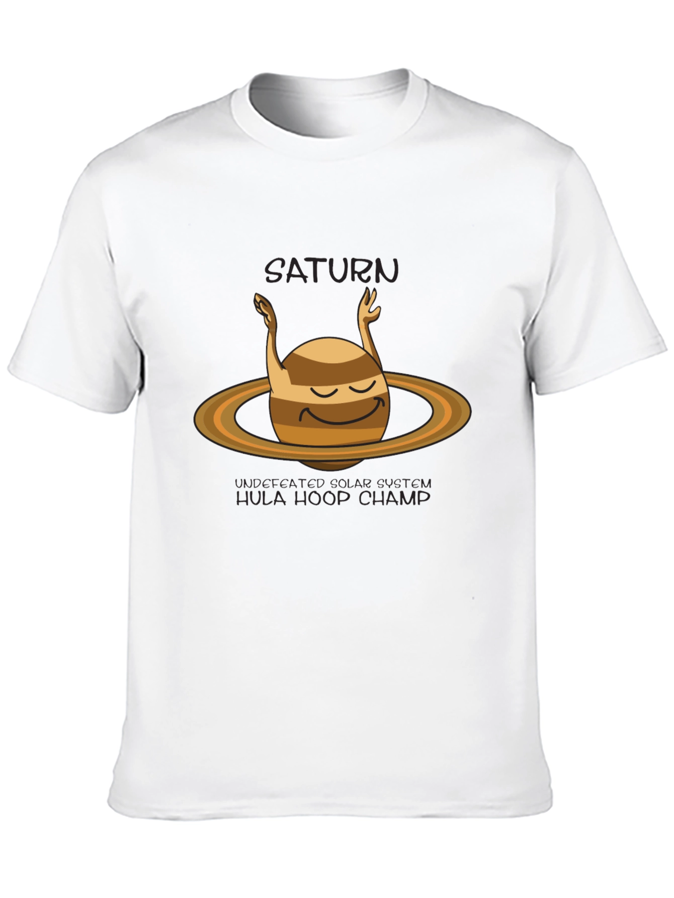 Saturn Hula Hoop Champ Graphic T-Shirt