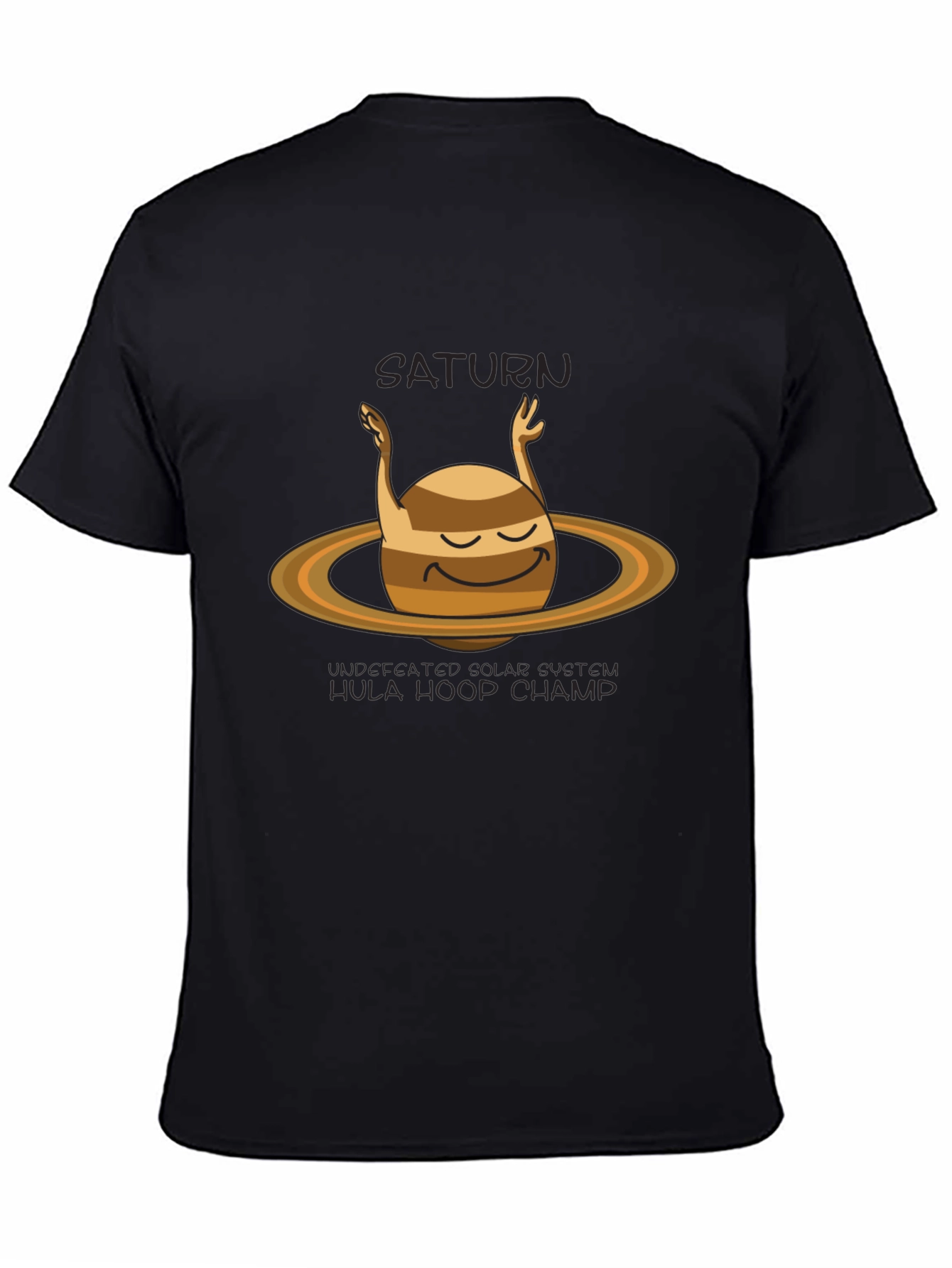 Saturn Hula Hoop Champ Graphic T-Shirt