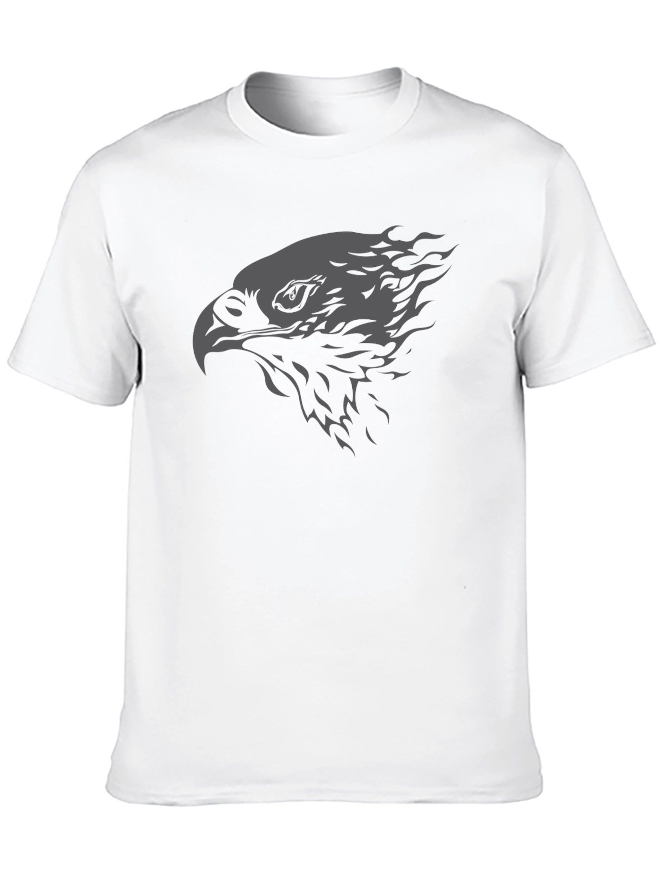 Mens Black Eagle Graphic Tee