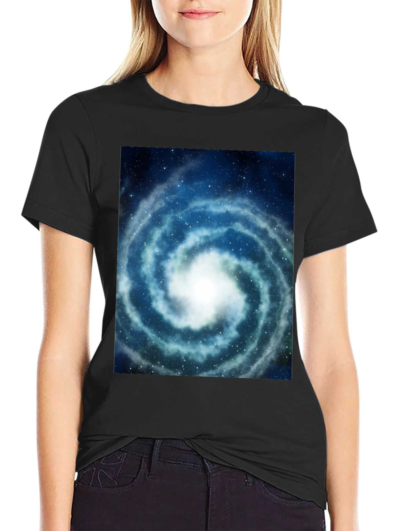 Galaxy Swirl T-Shirt - Cosmic Design Tee