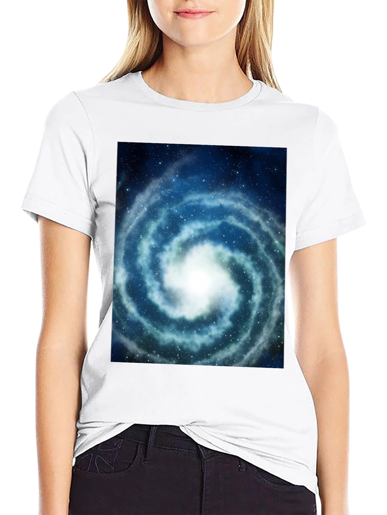 Galaxy Swirl T-Shirt - Cosmic Design Tee