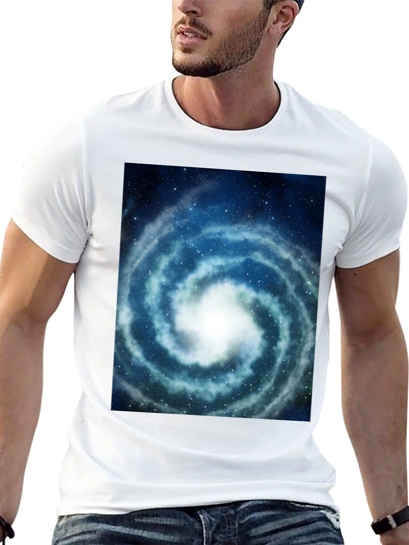 Galaxy Swirl T-Shirt - Cosmic Design Tee