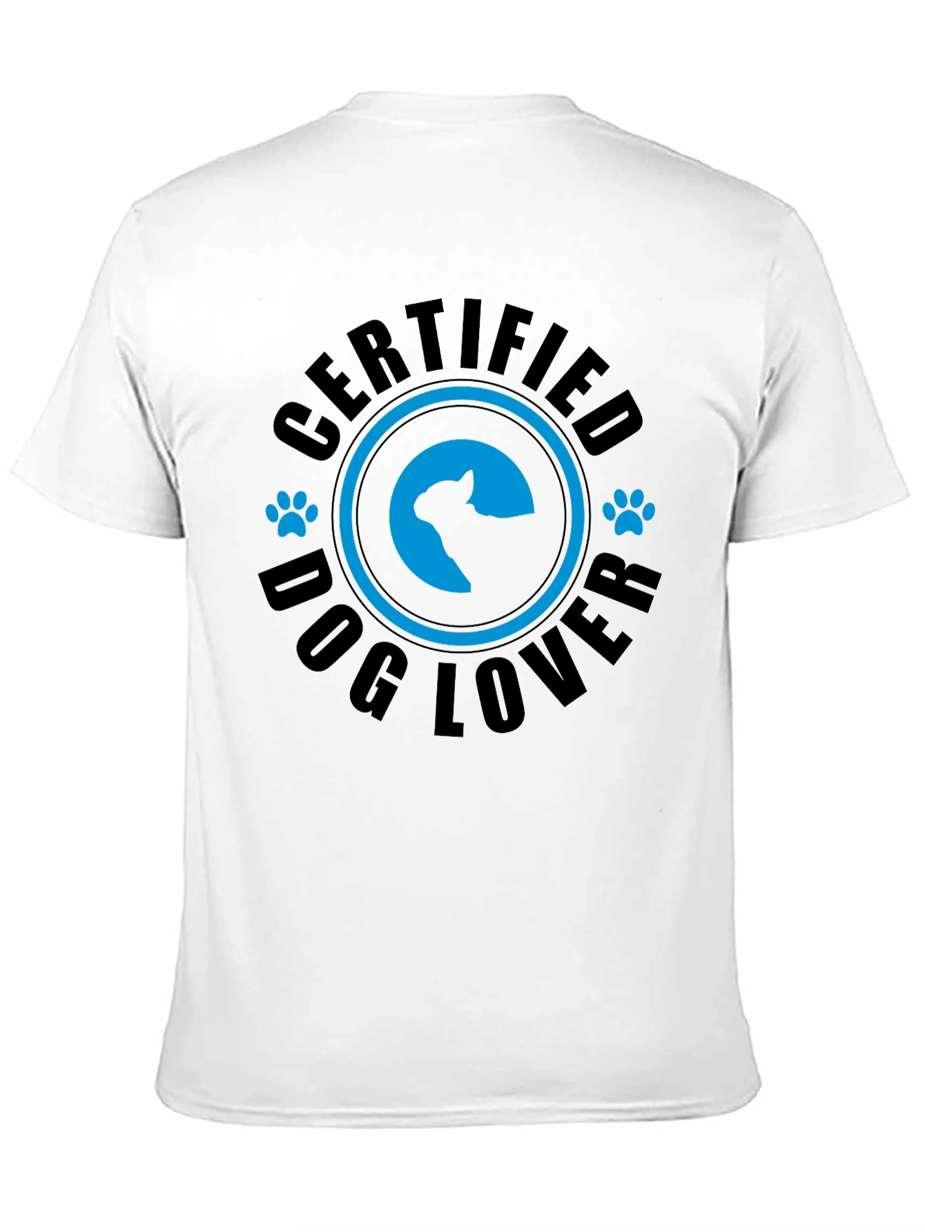 Certified Dog Lover Graphic Tee